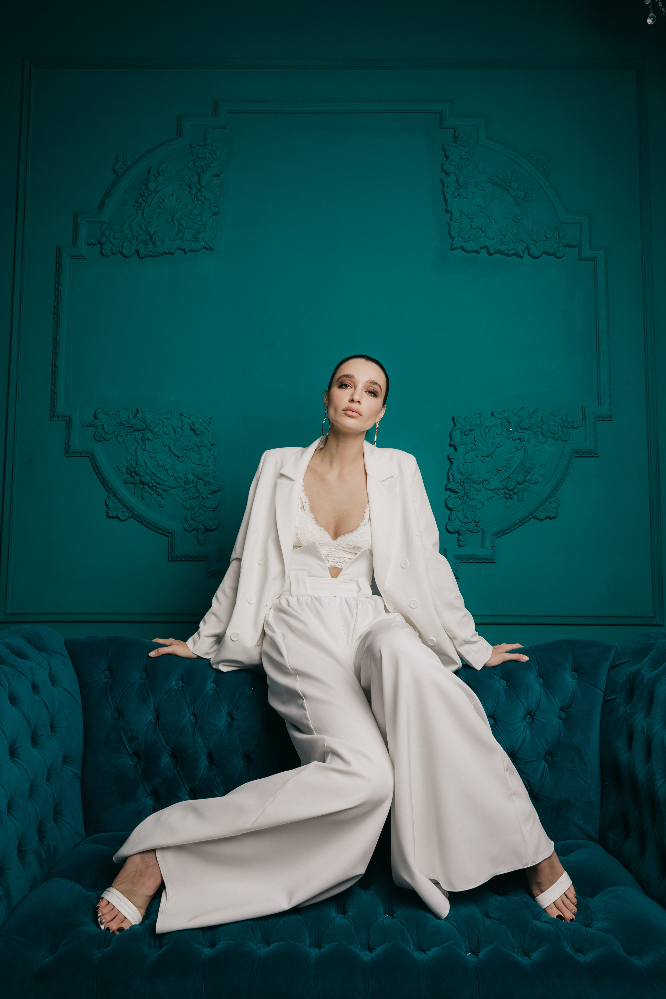 Портретная фотосессия девушки в студии. Свадебный фотограф в Москве Екатерина Гусева