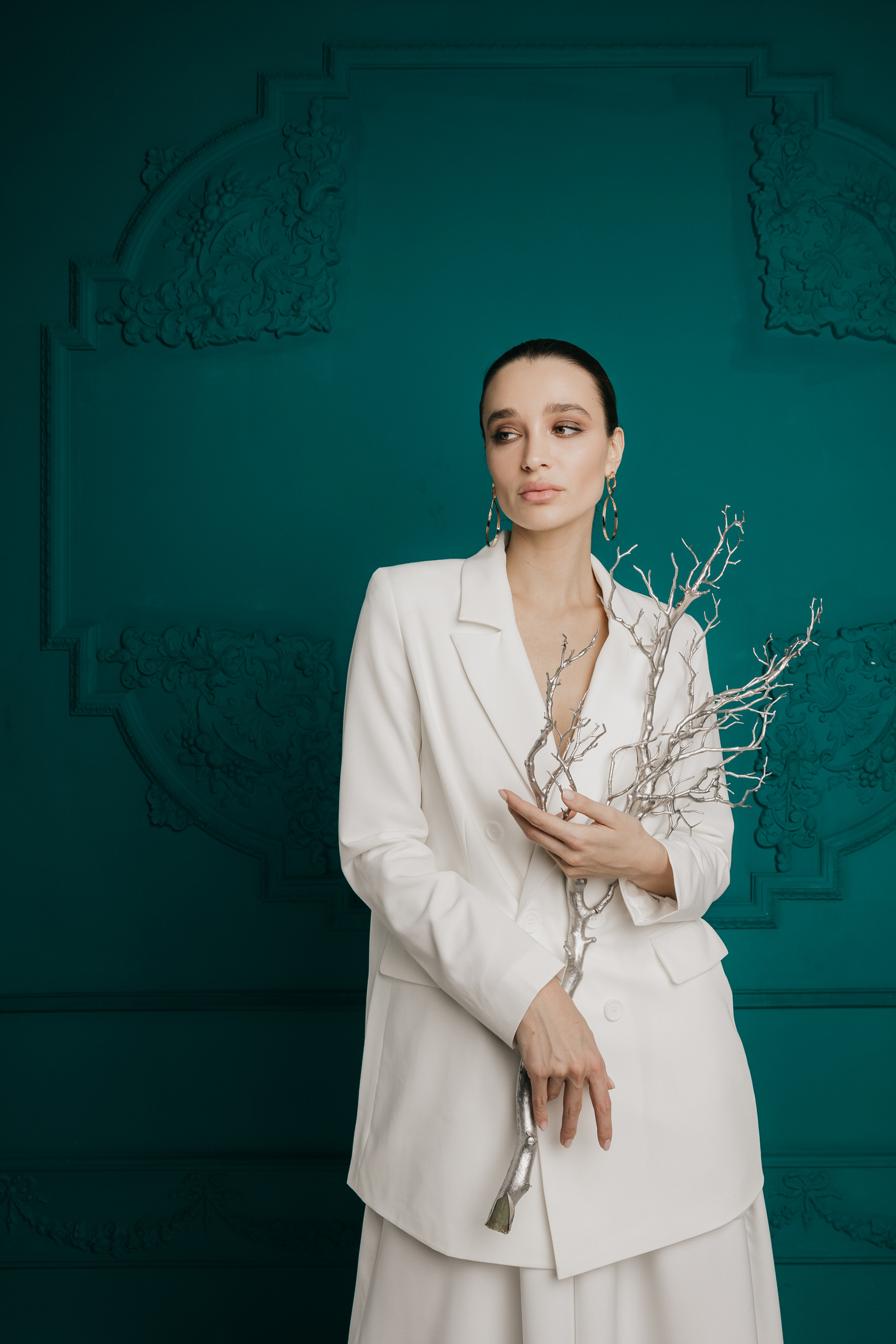 Портретная фотосессия девушки в студии. Свадебный фотограф в Москве Екатерина Гусева