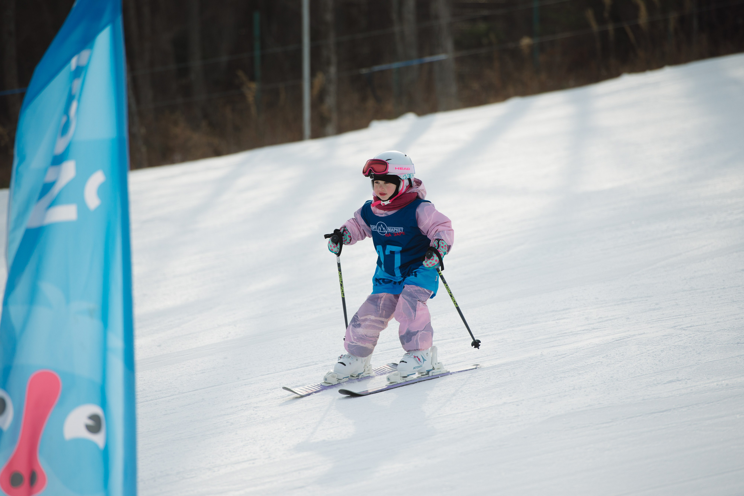 Детские соревнования/Лыжи. Фотограф Мария Каюрова