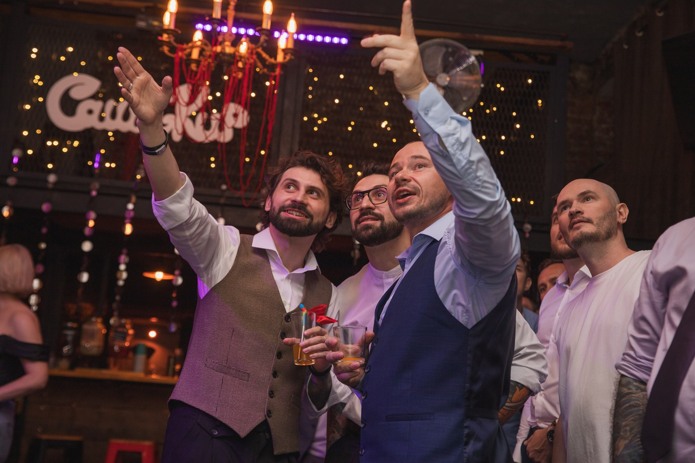 Свадебная вечеринка в Лофте. Свадебный и портретный фотограф в Москве Мария Кравченко