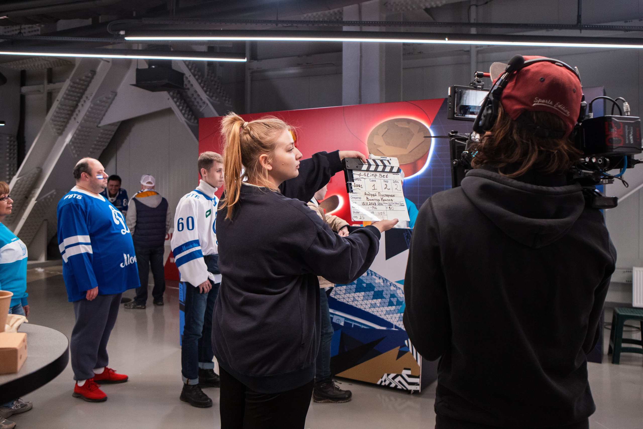 Бэкстейдж OLIMPBET. Фотограф в Москве и Московской области