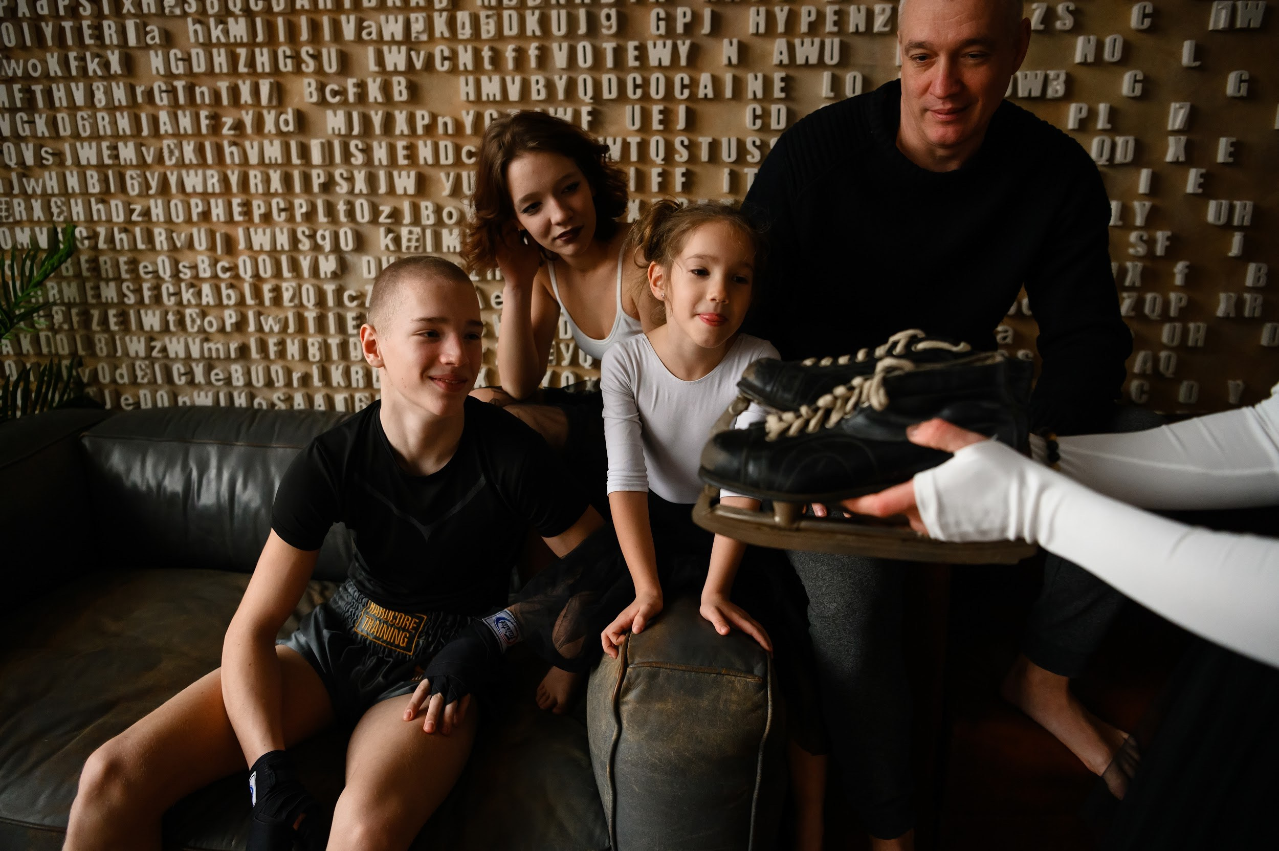 Спортивная семья. Фотограф Марина Росси