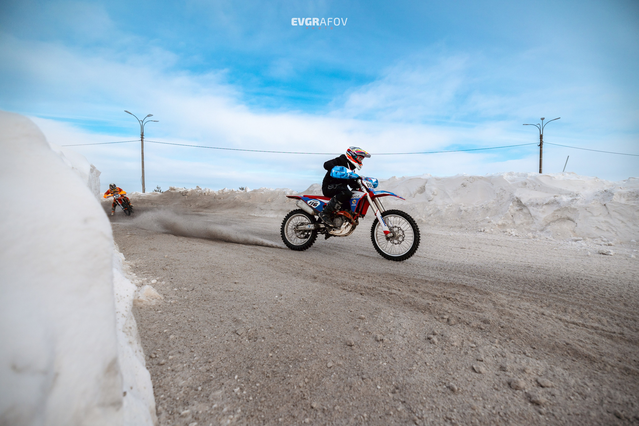 Открытый кубок Республики Татарстан по мотокроссу 3 этап. 4 февраля 2024 г. Фотограф Евграфов Александр