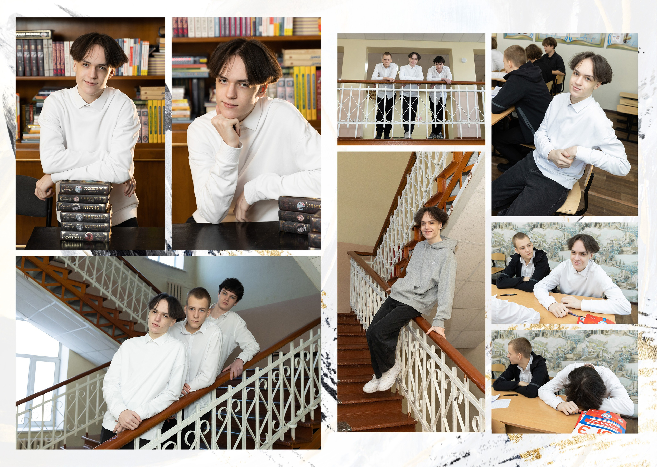 ^ пример Альбом БАЗОВЫЙ 7 разворотов 4 фотосессии. Семейный, детский, школьный фотограф в Благовещенске Яна Белоусова