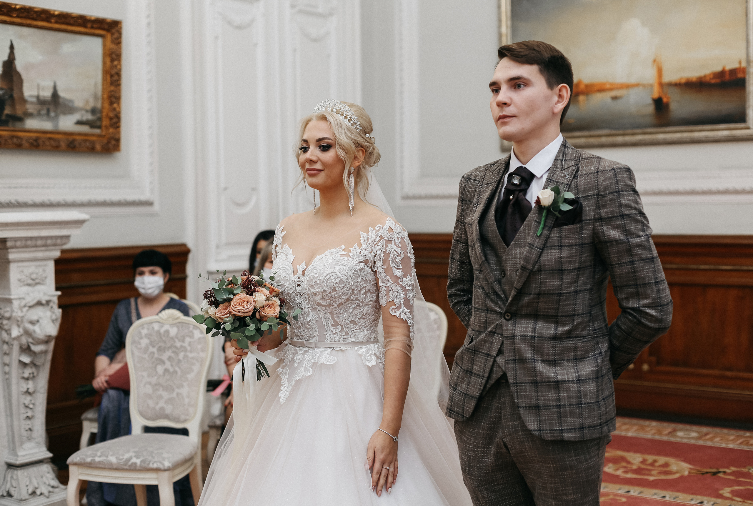 Сказка про слезы, шампанское и барбершоп. Свадебный фотограф в Санкт-Петербурге