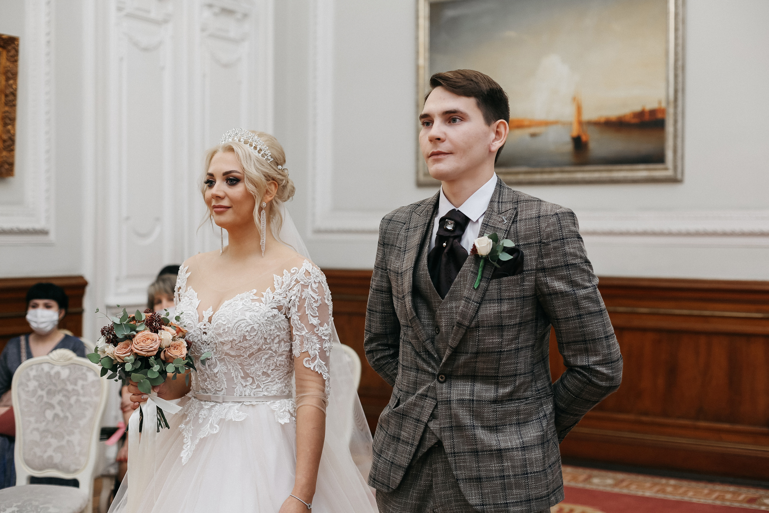 Сказка про слезы, шампанское и барбершоп. Свадебный фотограф в Санкт-Петербурге