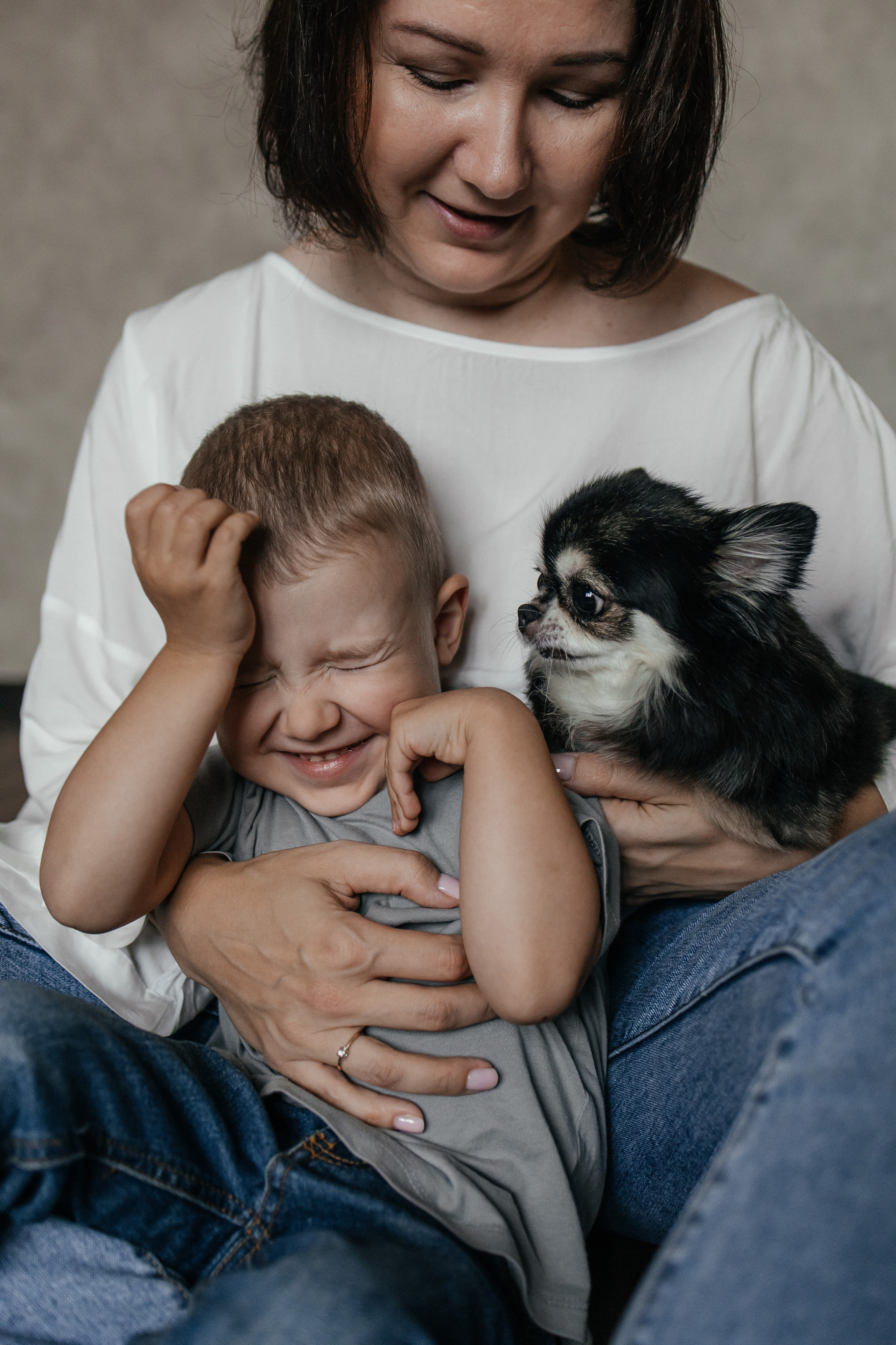 Домашняя семейная фотосессия. Семейный фотограф в Москве, Щелково, Фрязино _ Виктория Степанова