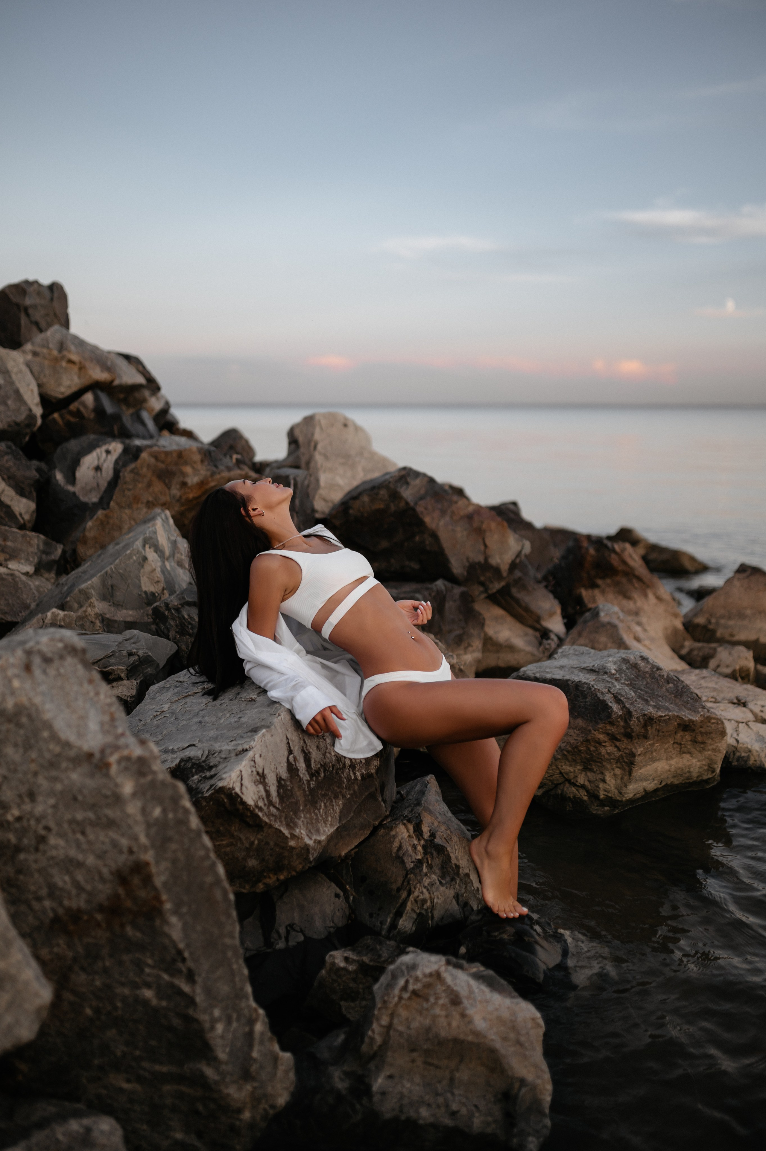 Закат на пляже. Главная