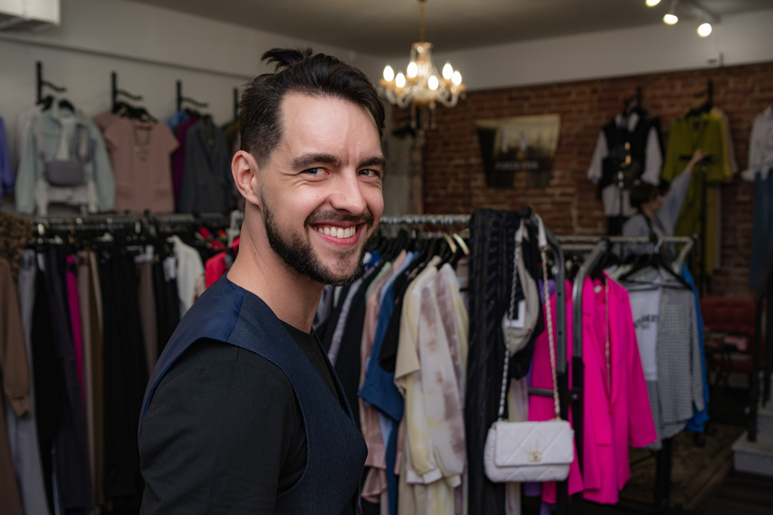 Шопинг со стилистом. Портретный фотограф в Санкт-Петербурге Дмитриева Наталия