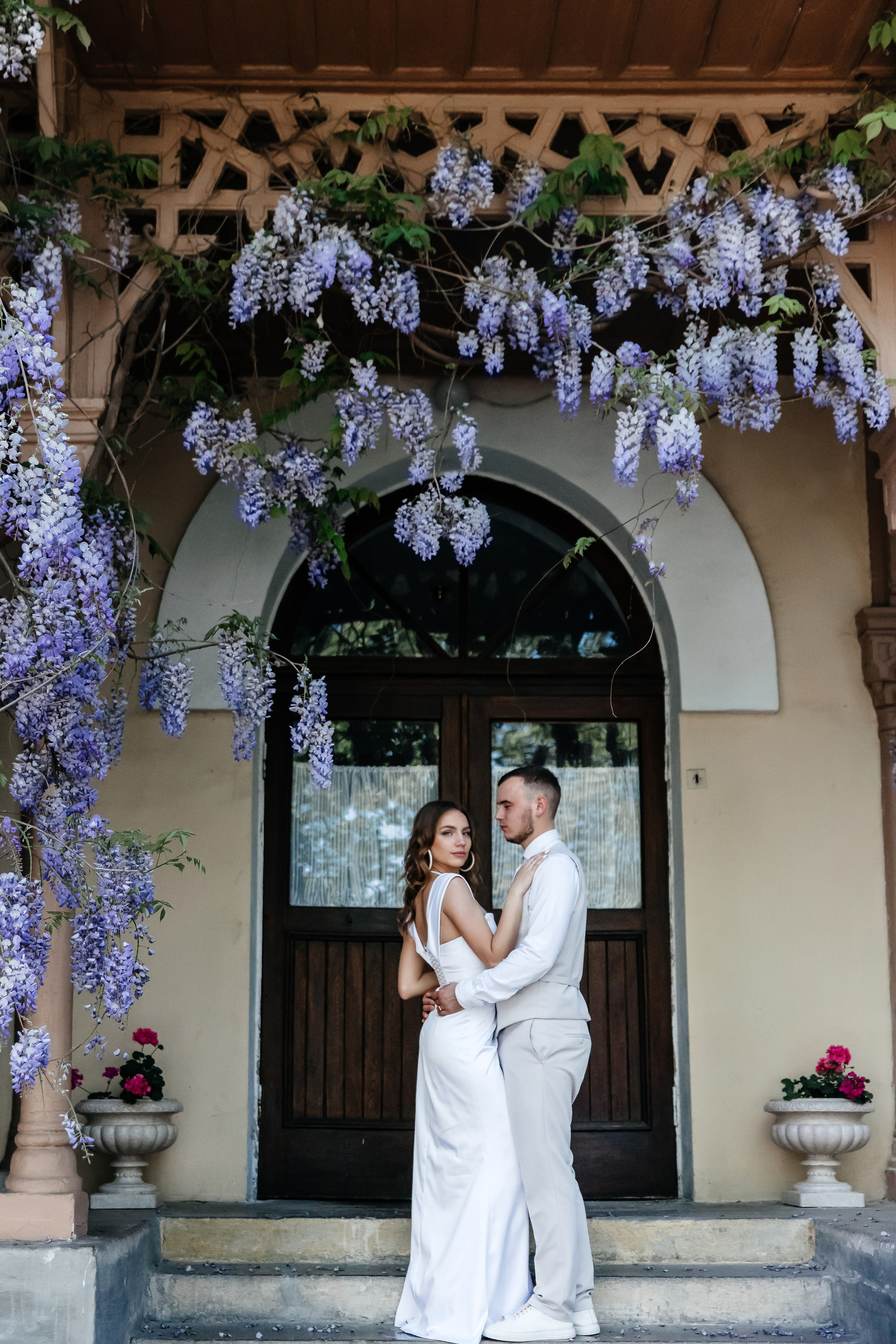 Весенняя Гаспра, Вилла Танго. Анонс свадьбы Максима и Дианы. Свадебный фотограф в Крыму и Севастополе Ольга Баскакова
