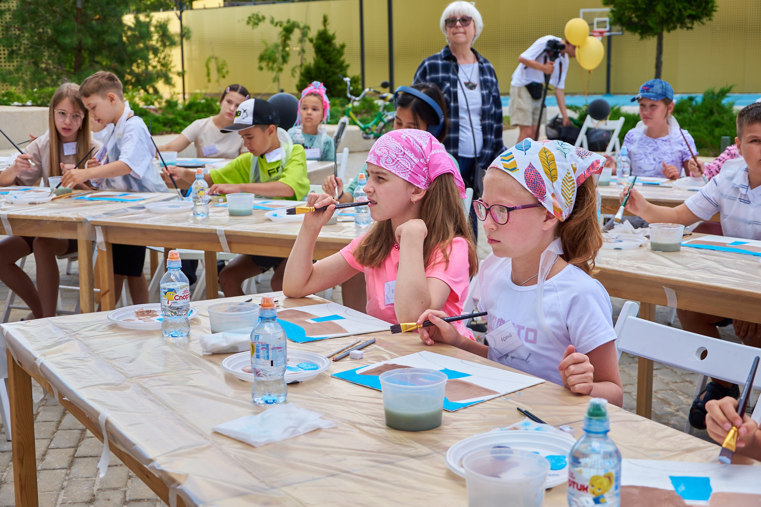 Мастер-класс по рисованию, Щелково, Ривер-хаус. Фотограф Щёлково