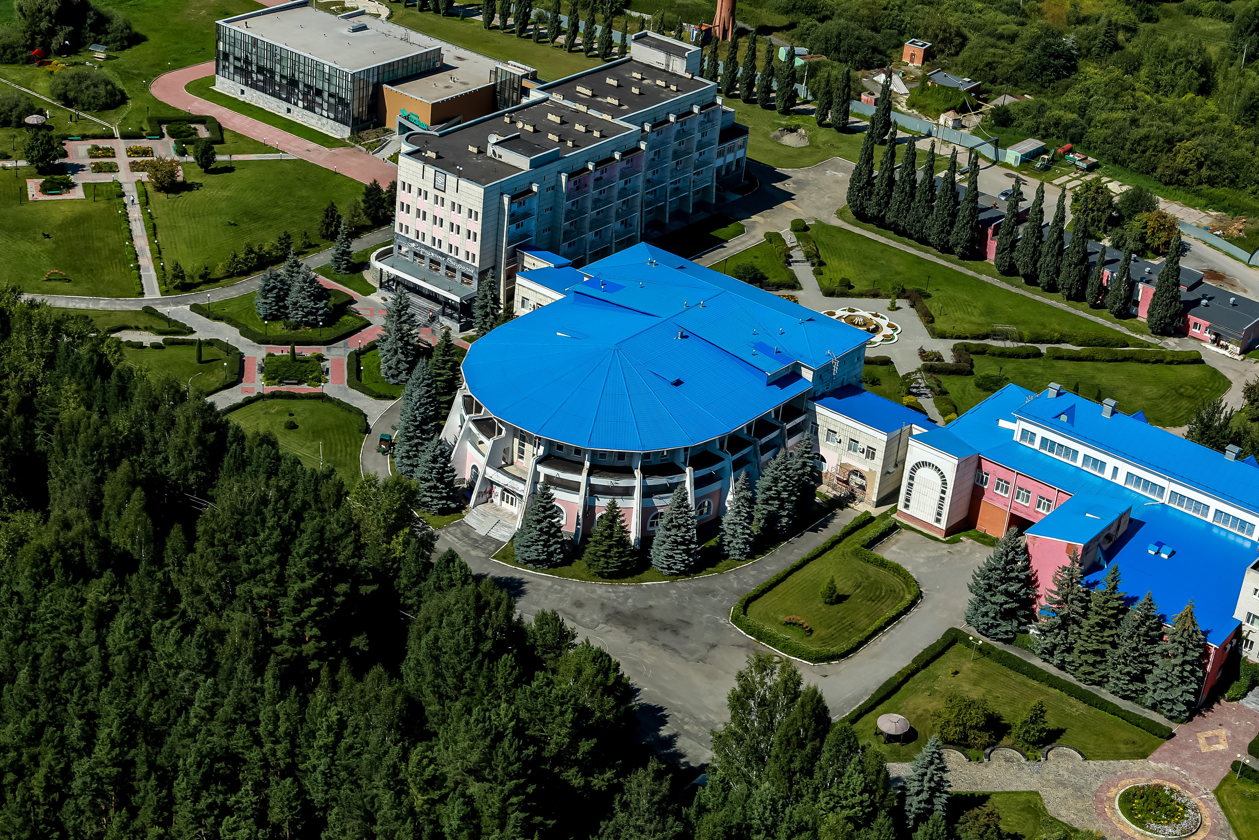 Город с высоты птичьего полёта. Фотограф Андрей Гузеев