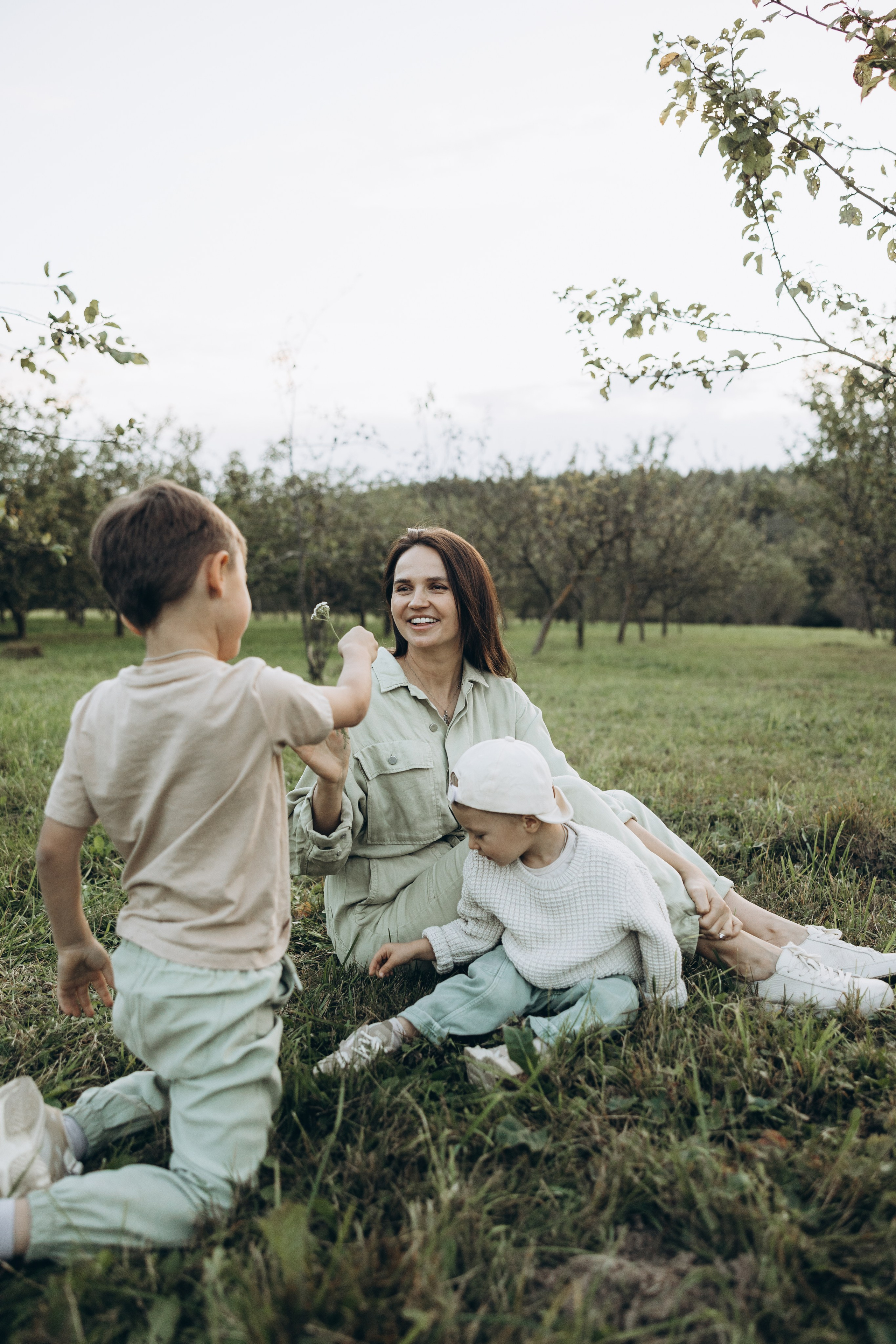 Екатерина, Ярослав, Артём, Макар и Демид. Семейный фотограф в Москве Виктория Ястребинская