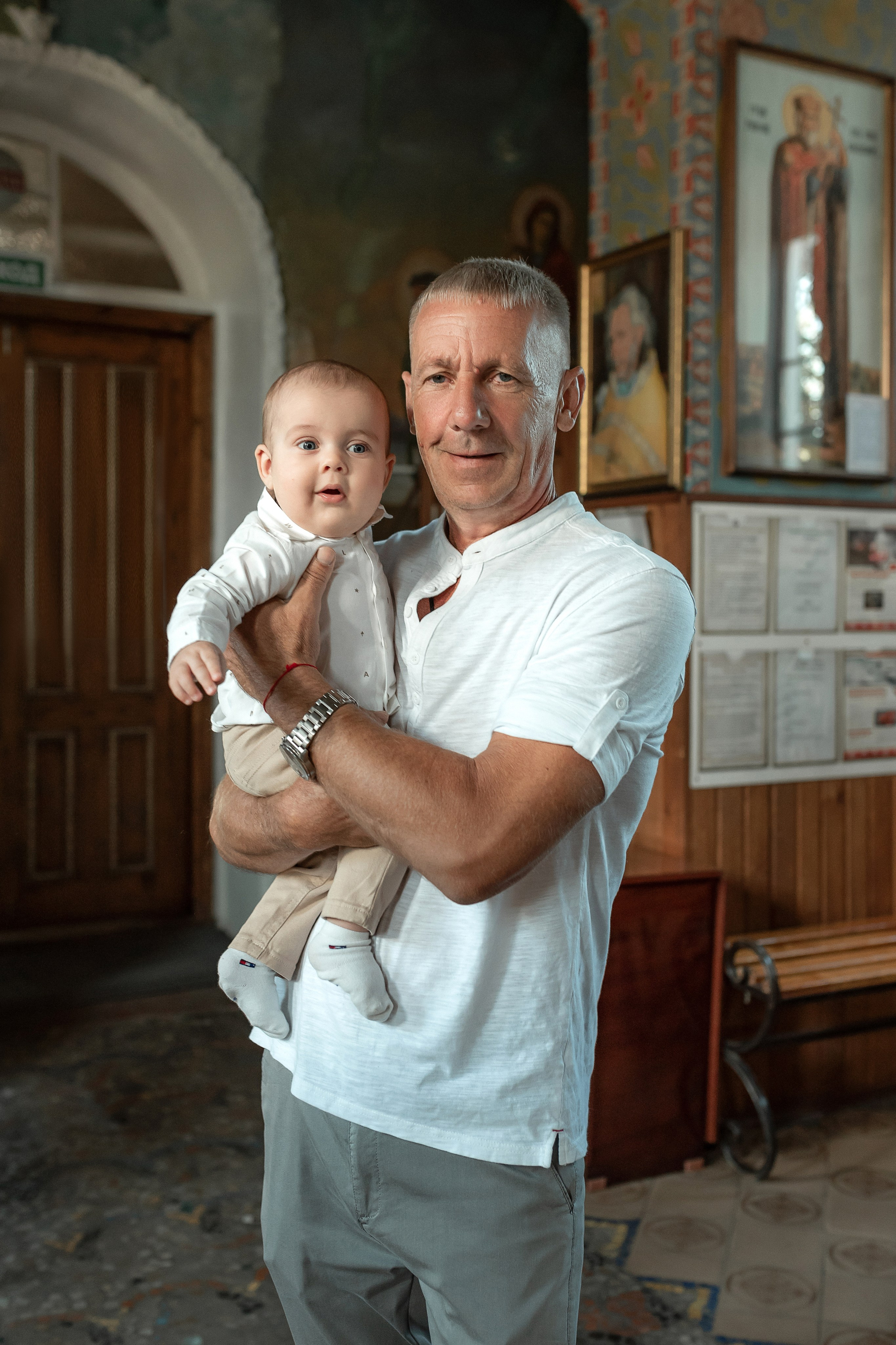 Крещение Захара. Семейный и детский фотограф Наталья Горда