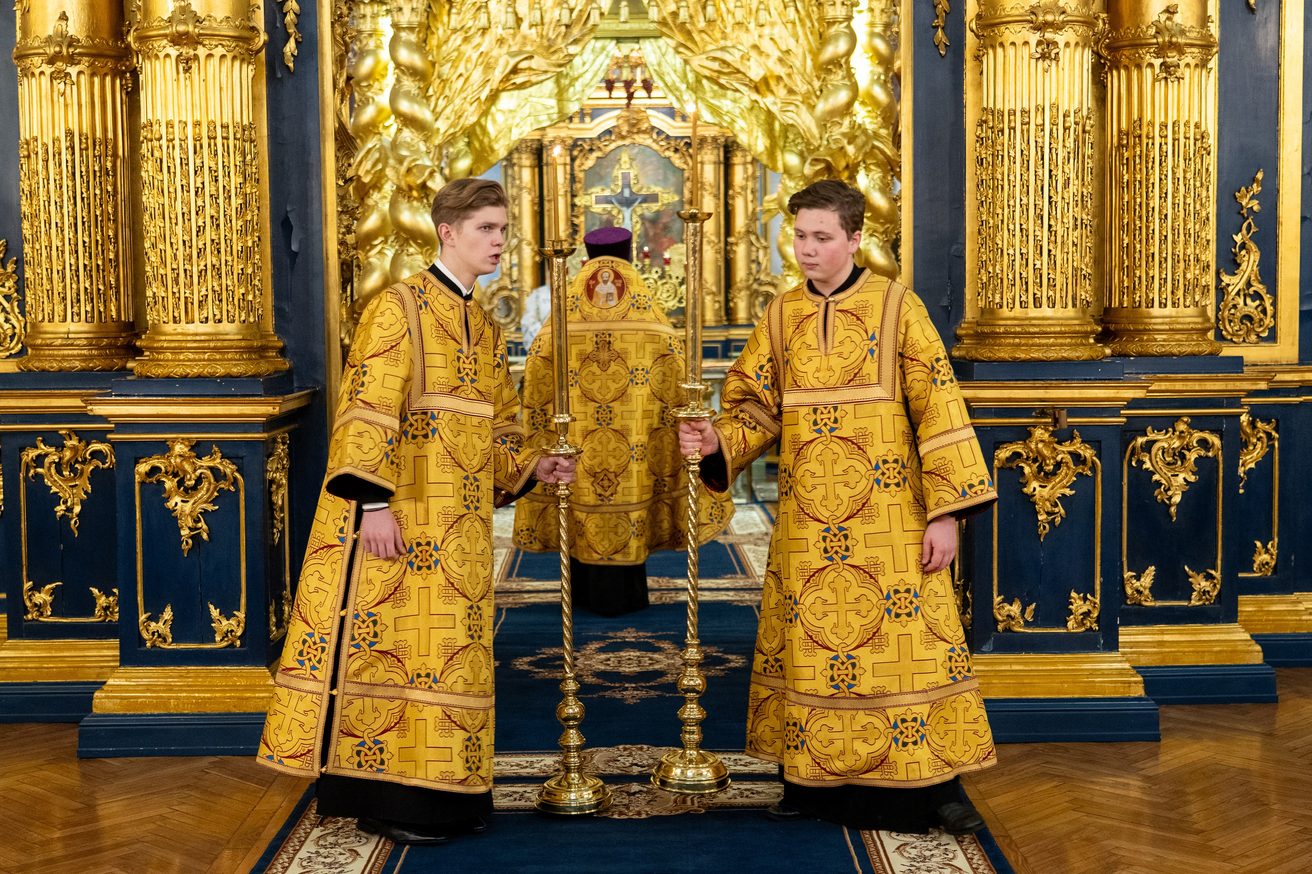 Вечерня. Молебен на Новый год. НИКОЛО-БОГОЯВЛЕНСКИЙ МОРСКОЙ СОБОР