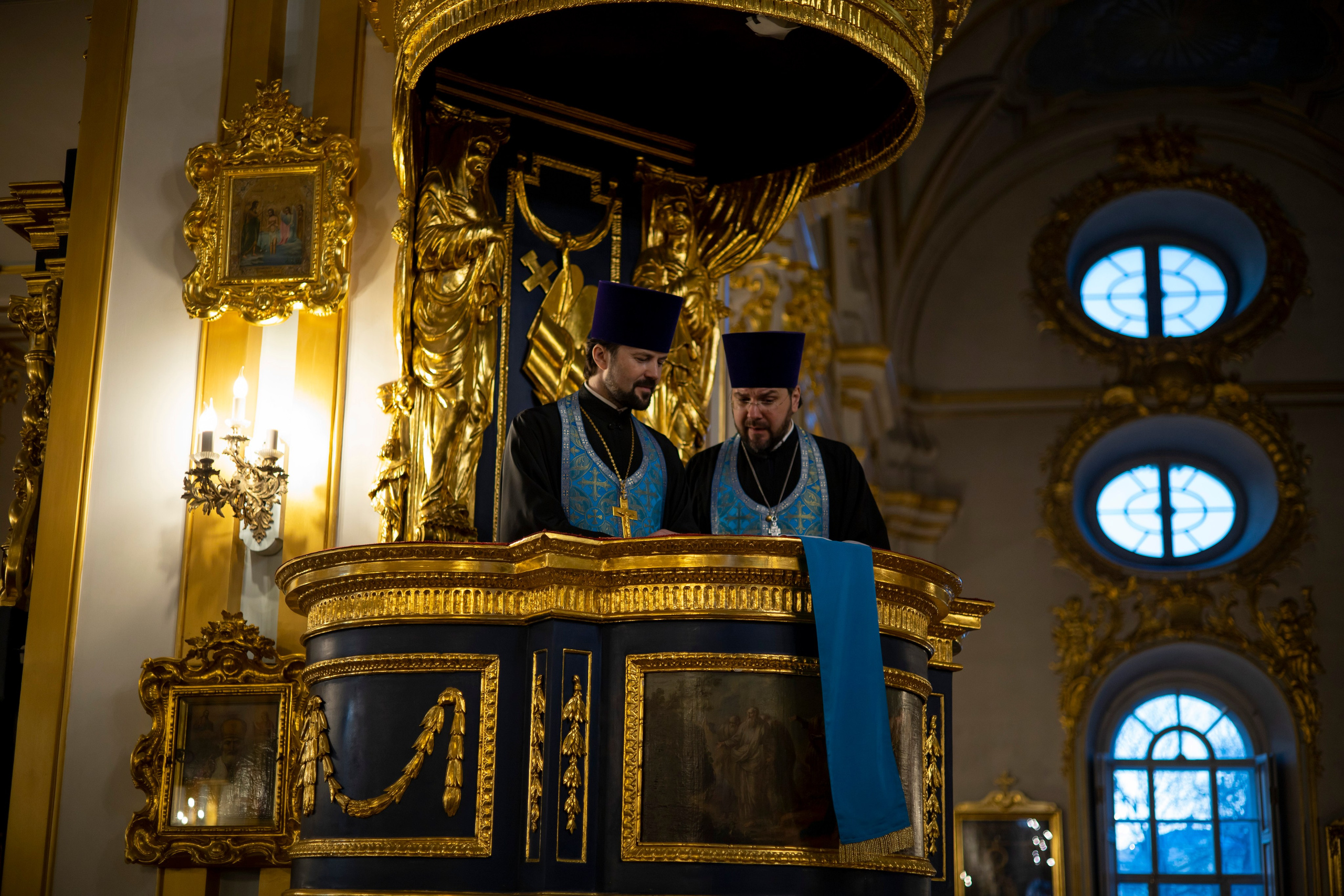ПРЕДПРАЗДНСТВО БЛАГОВЕЩЕНИЯ ПРЕСВЯТОЙ БОГОРОДИЦЫ. НИКОЛО-БОГОЯВЛЕНСКИЙ МОРСКОЙ СОБОР