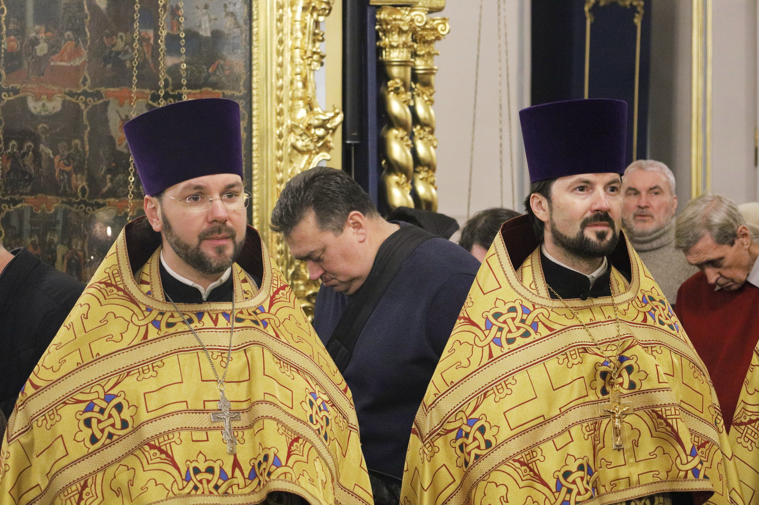 СЛУЖЕНИЕ В КАНУН ДНЯ ПАМЯТИ СВЯТИТЕЛЯ НИКОЛАЯ ЧУДОТВОРЦА. НИКОЛО-БОГОЯВЛЕНСКИЙ МОРСКОЙ СОБОР