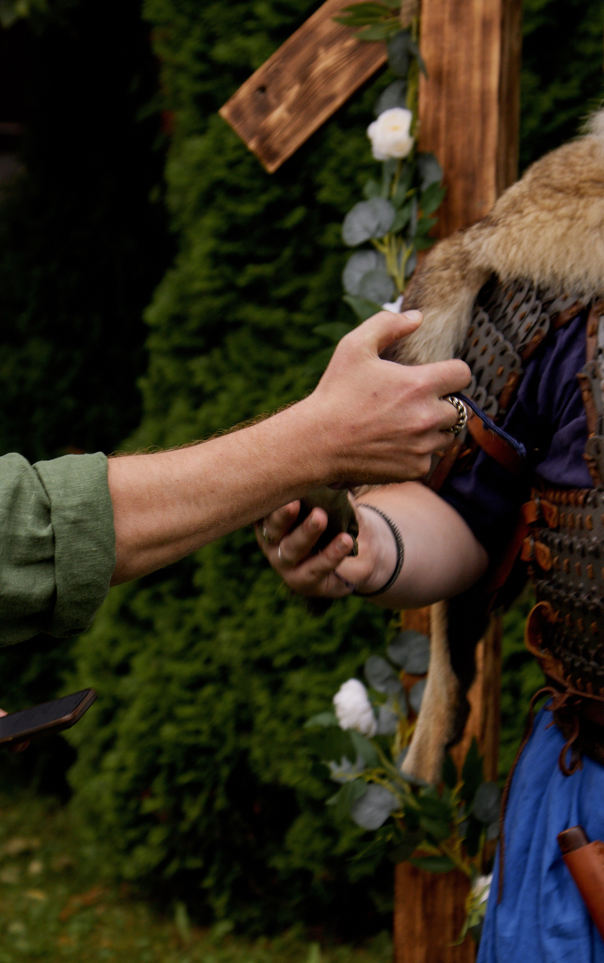 Юлия и Антон. Выездная роспись в стиле викингов. Фотограф лавстори Москва/МО Приятелева Ангелина