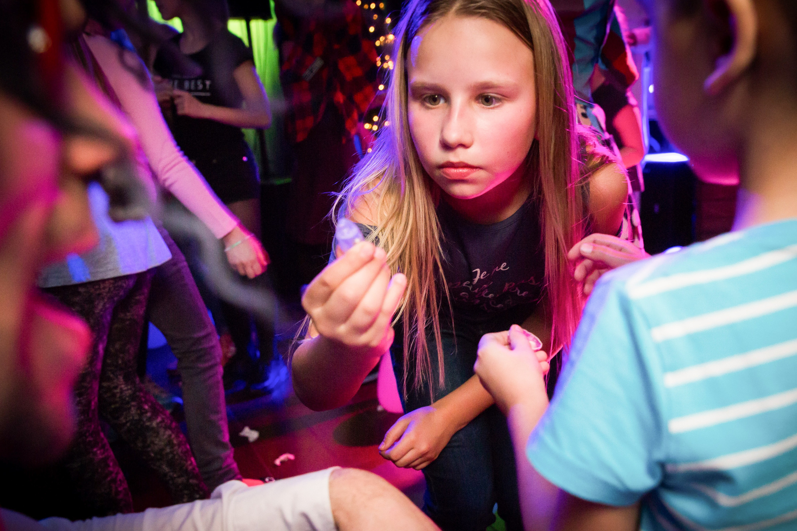 Детский хэллоуин. Снимаю съемки