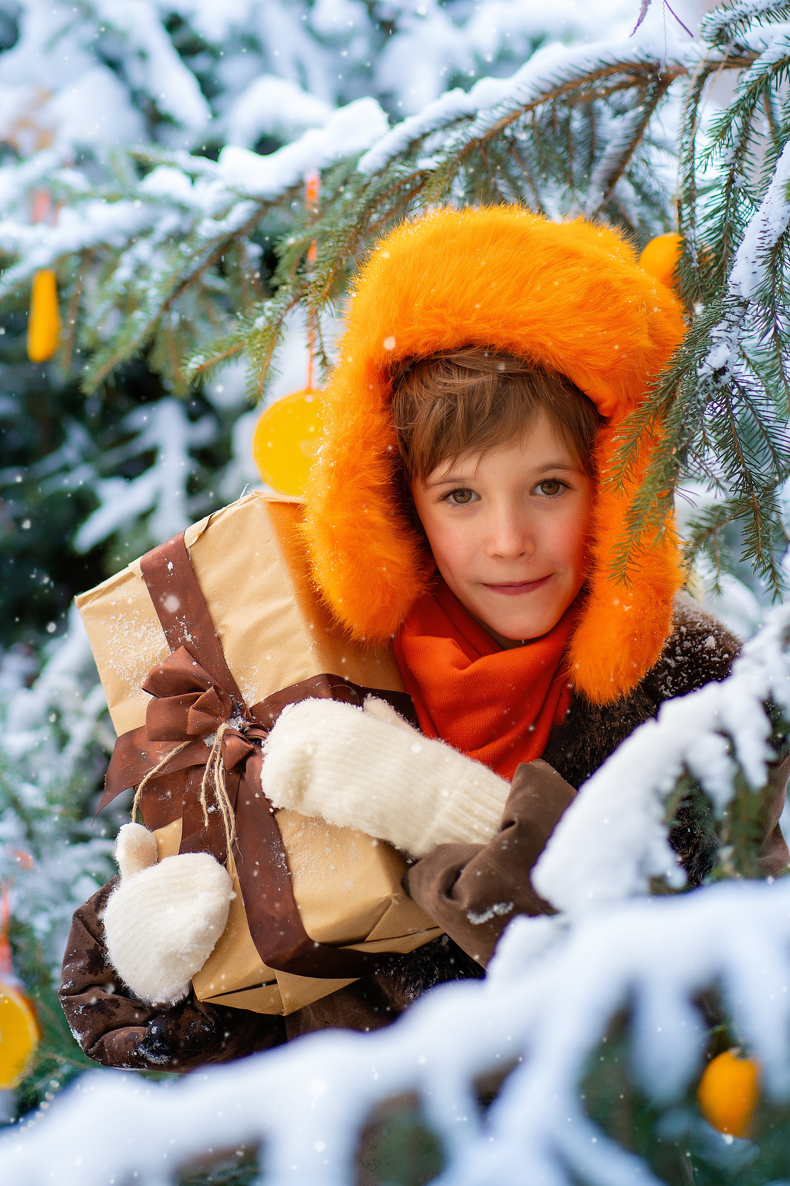 Детские новогодние и рождественские фотоистории. Детский и семейный фотограф в Москве и Подмосковье Настя Наумова