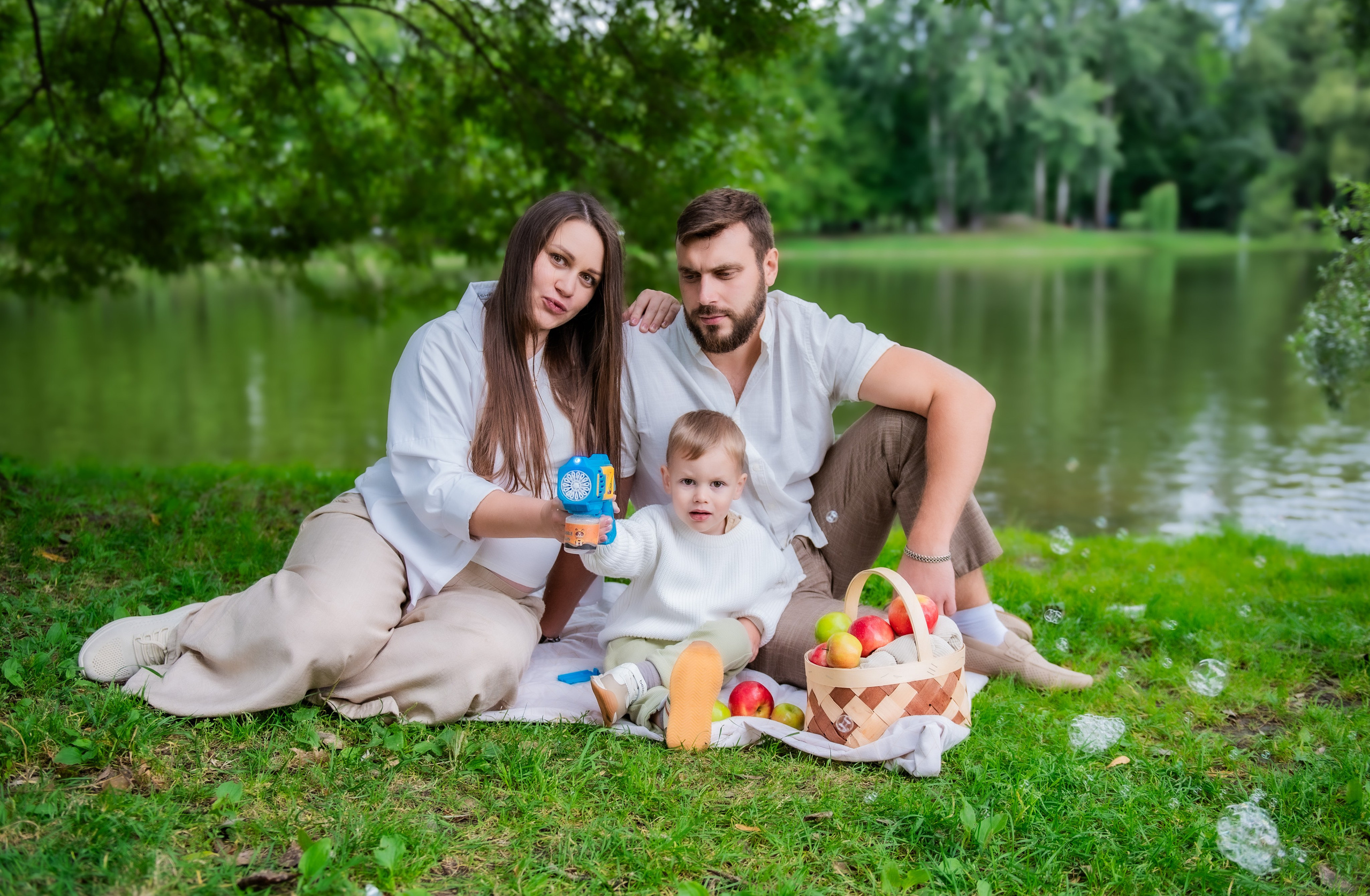 Семейная Парк Победы. Свадебный и семейный фотограф в Санкт-Петербурге — Мария Черепанова