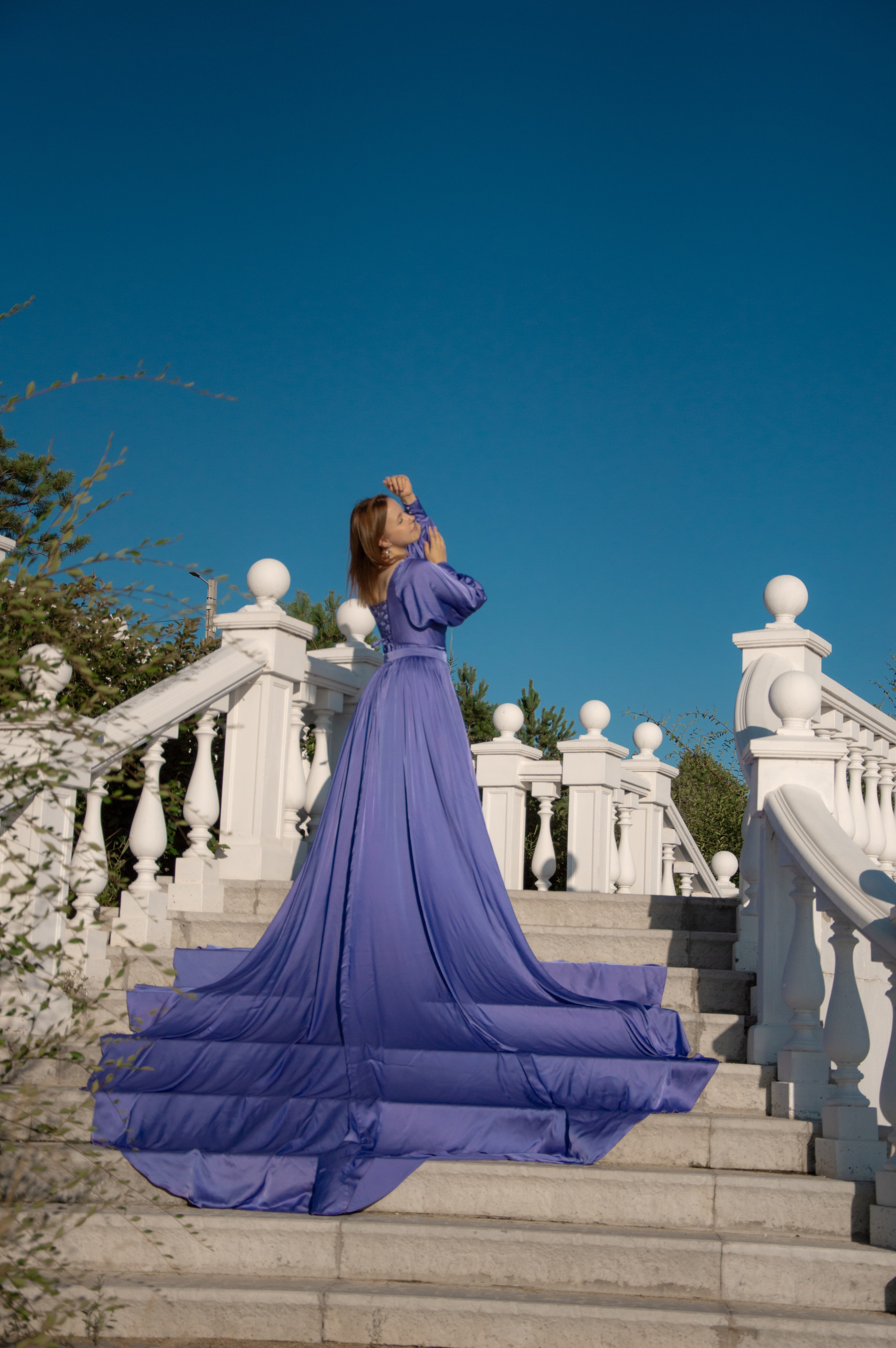 Летящие платья. Мобильный фотограф в Омске