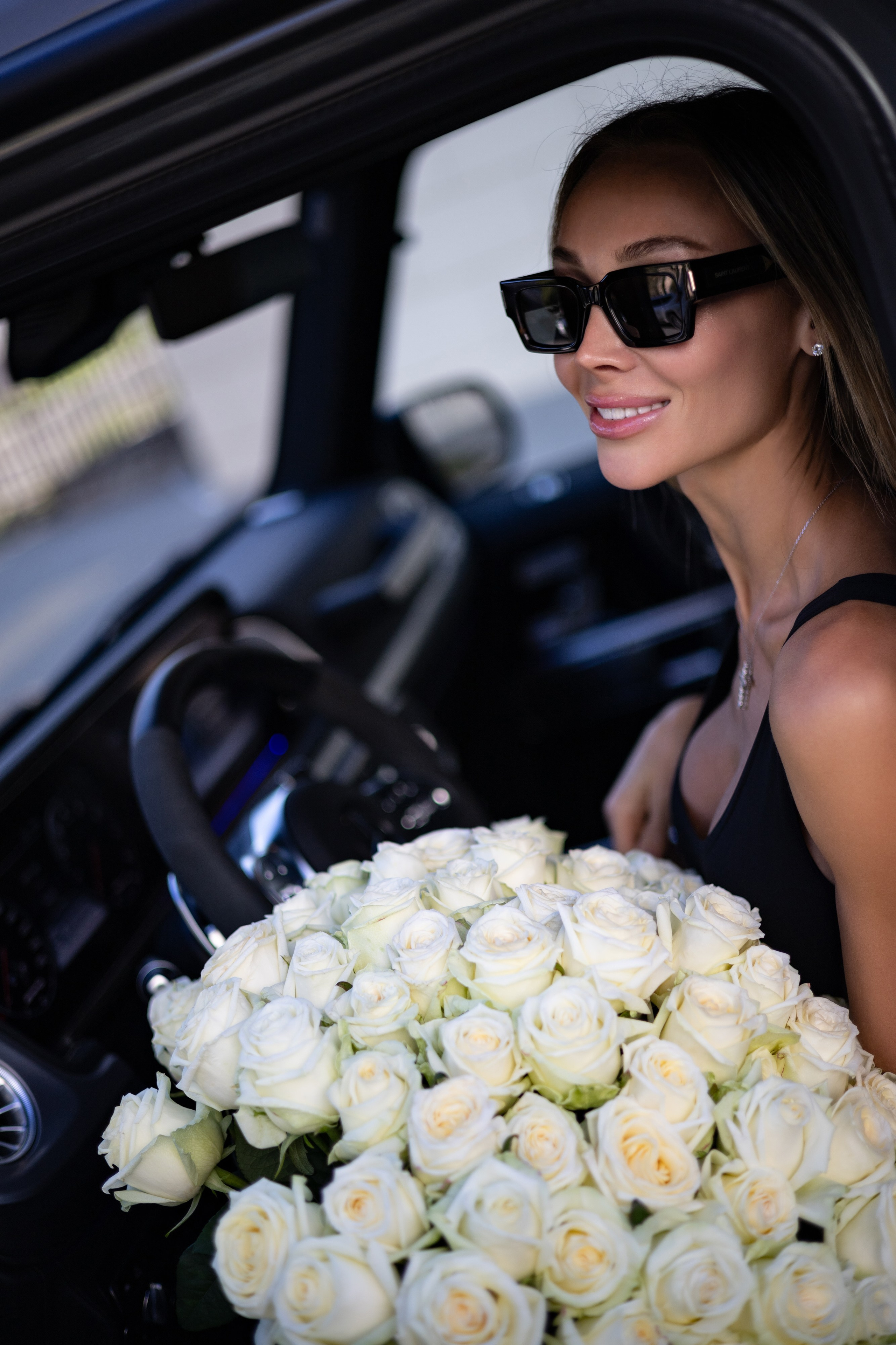 Съемки на улице. Анна Злищева