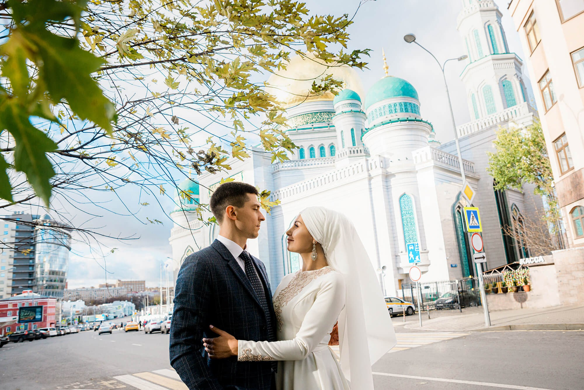 Никах Рината и Динары. Стилист, видеограф, фотограф на никах и свадьбу в Москве, Лейла Влад nikahmsk