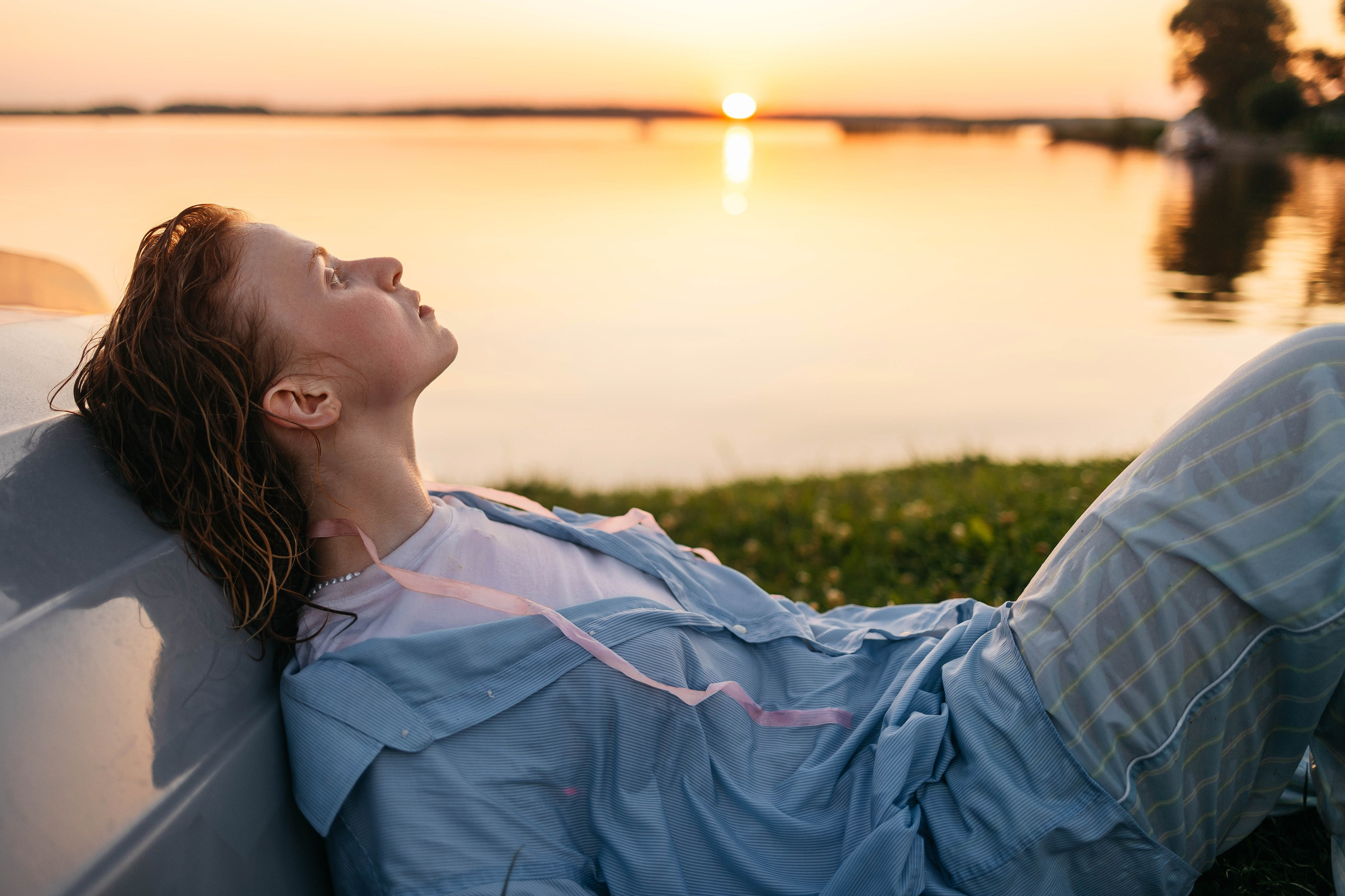 Лиза в Завидово. Закат. Фотограф в Твери Лагодная Яна
