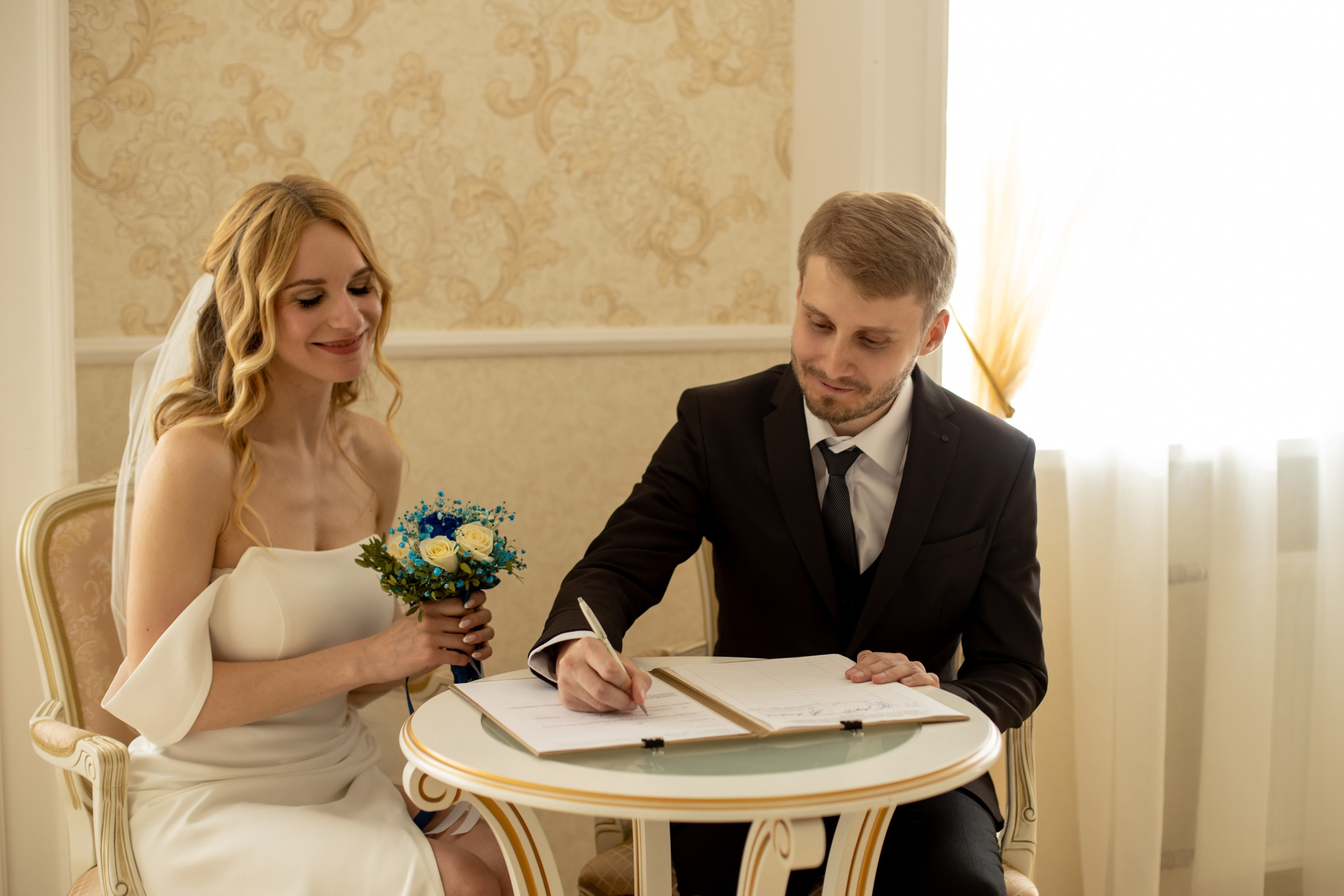 Петергоф / ЗАГС + прогулка. Свадебный и семейный фотограф в Москве Диана Левченко