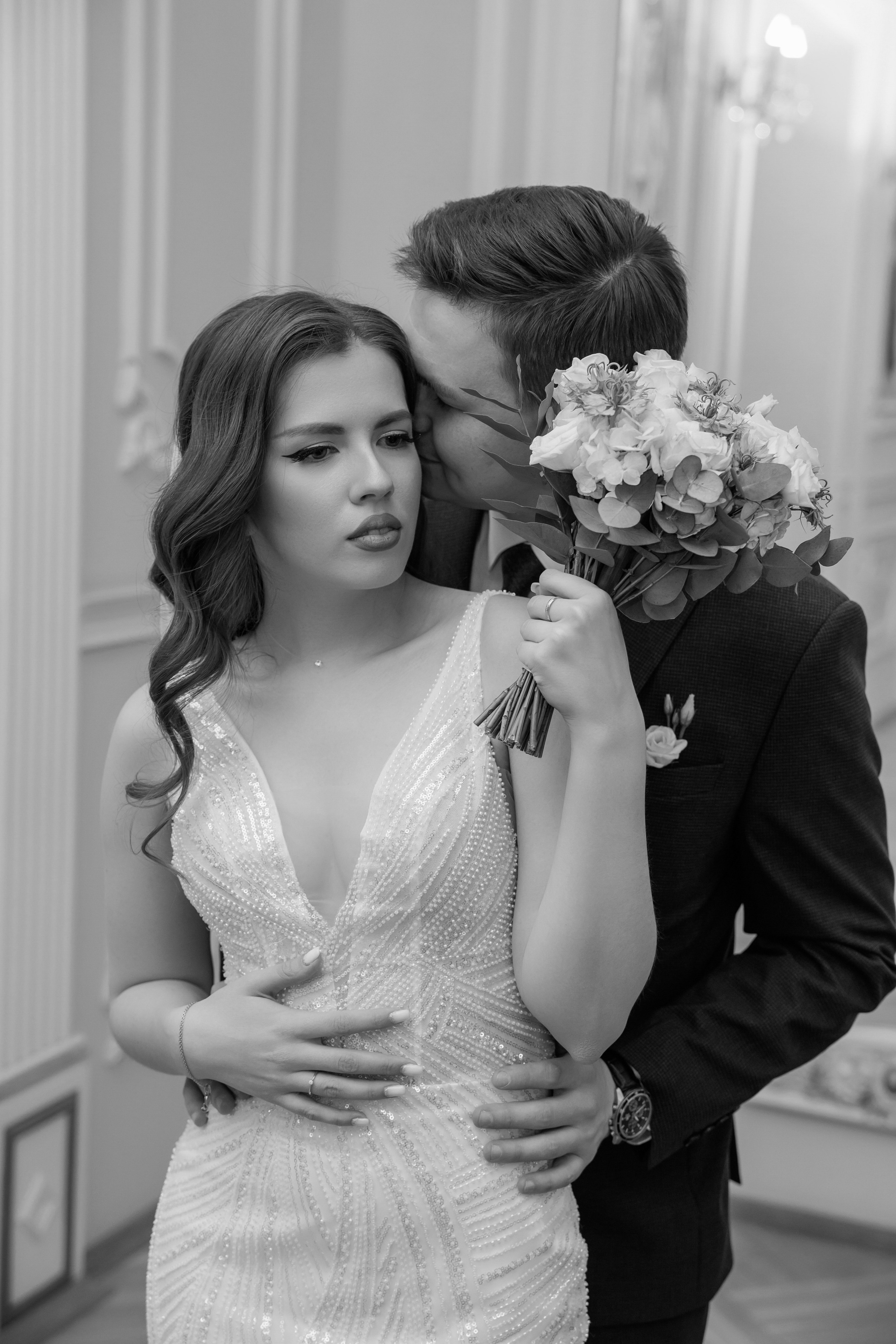 Даша и Дима, Грибоедовский ЗАГС. Свадебный и репортажный фотограф (Москва, Королев и другие)