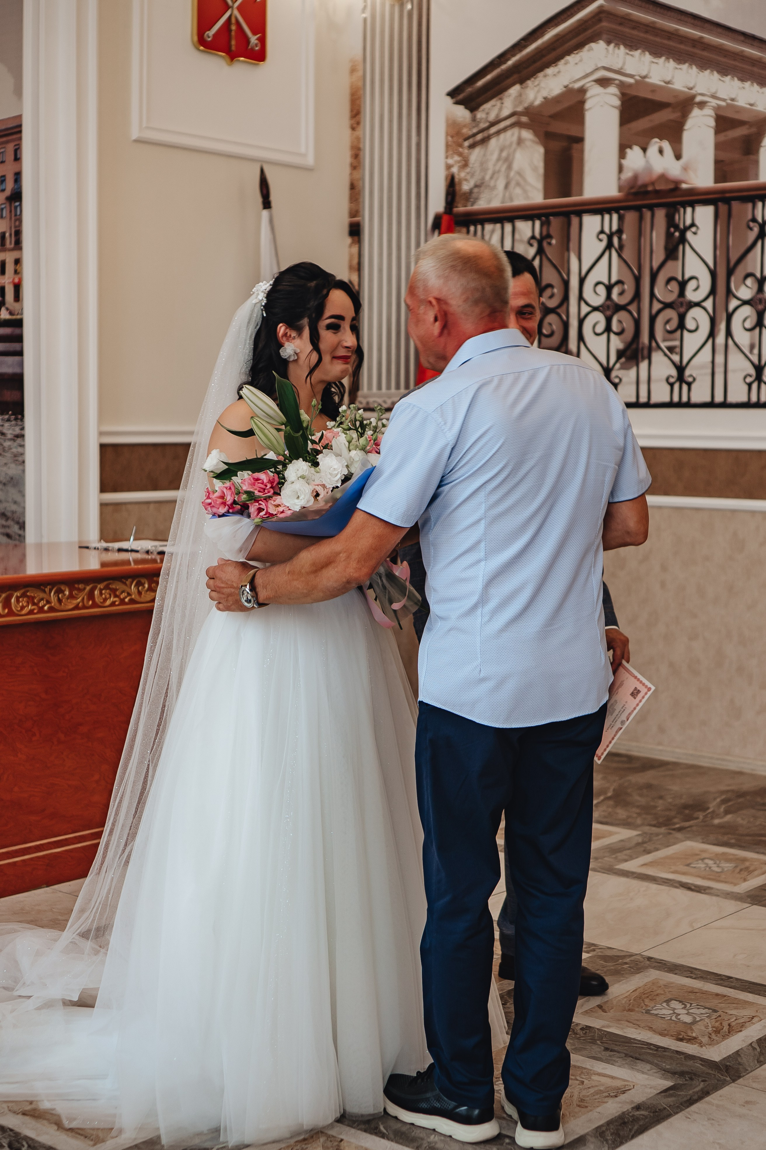 СВАДЕБНАЯ СЬЕМКА В ЗАГСЕ НА МОСКОВСКОМ ПРОСПЕКТЕ. Профессиональный фотограф, Санкт-Петербург — Виктория Богомолова