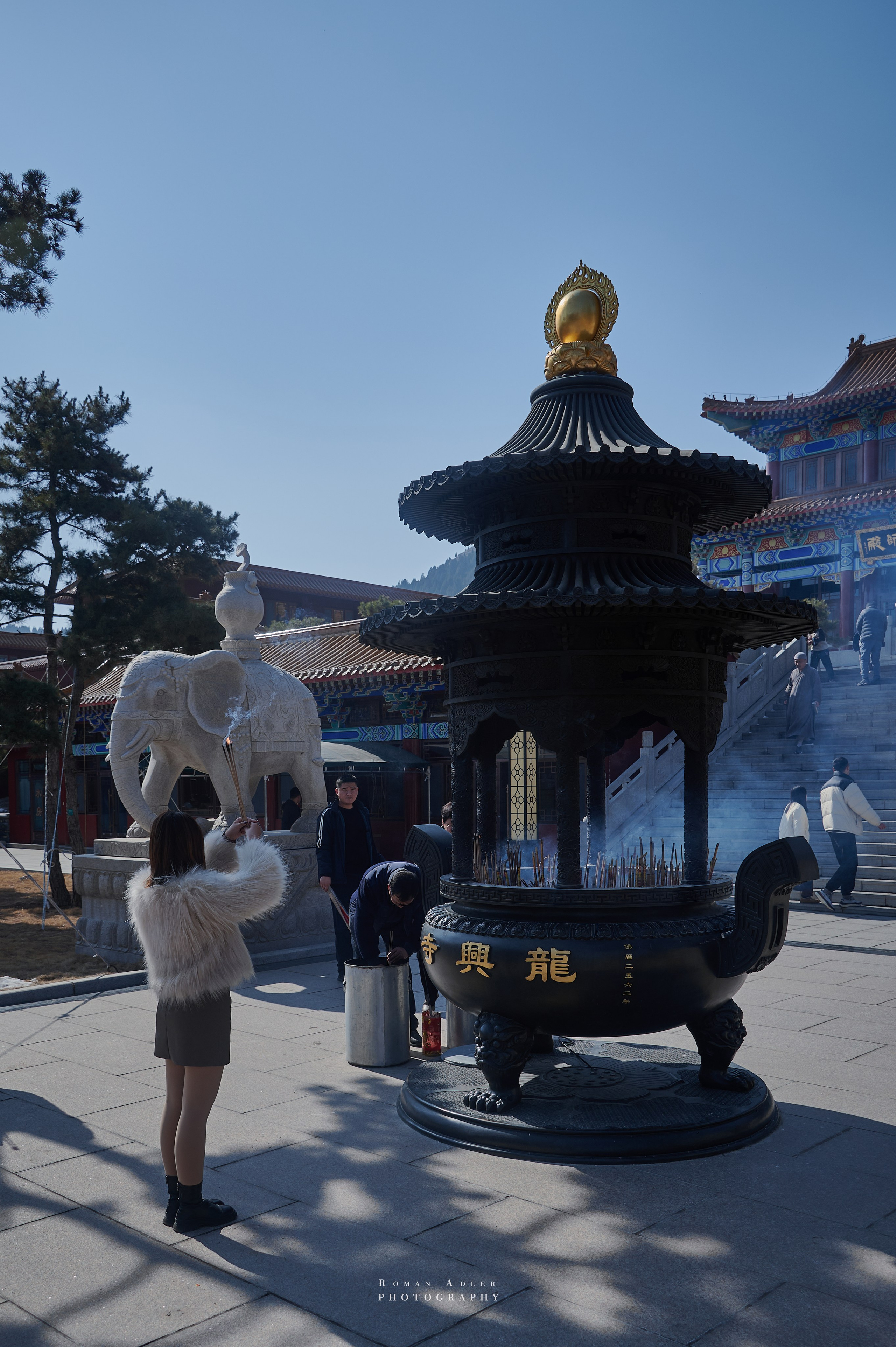 Храм Гуанфу (Процветания). Цинчжоу. Фотограф Роман Адлер