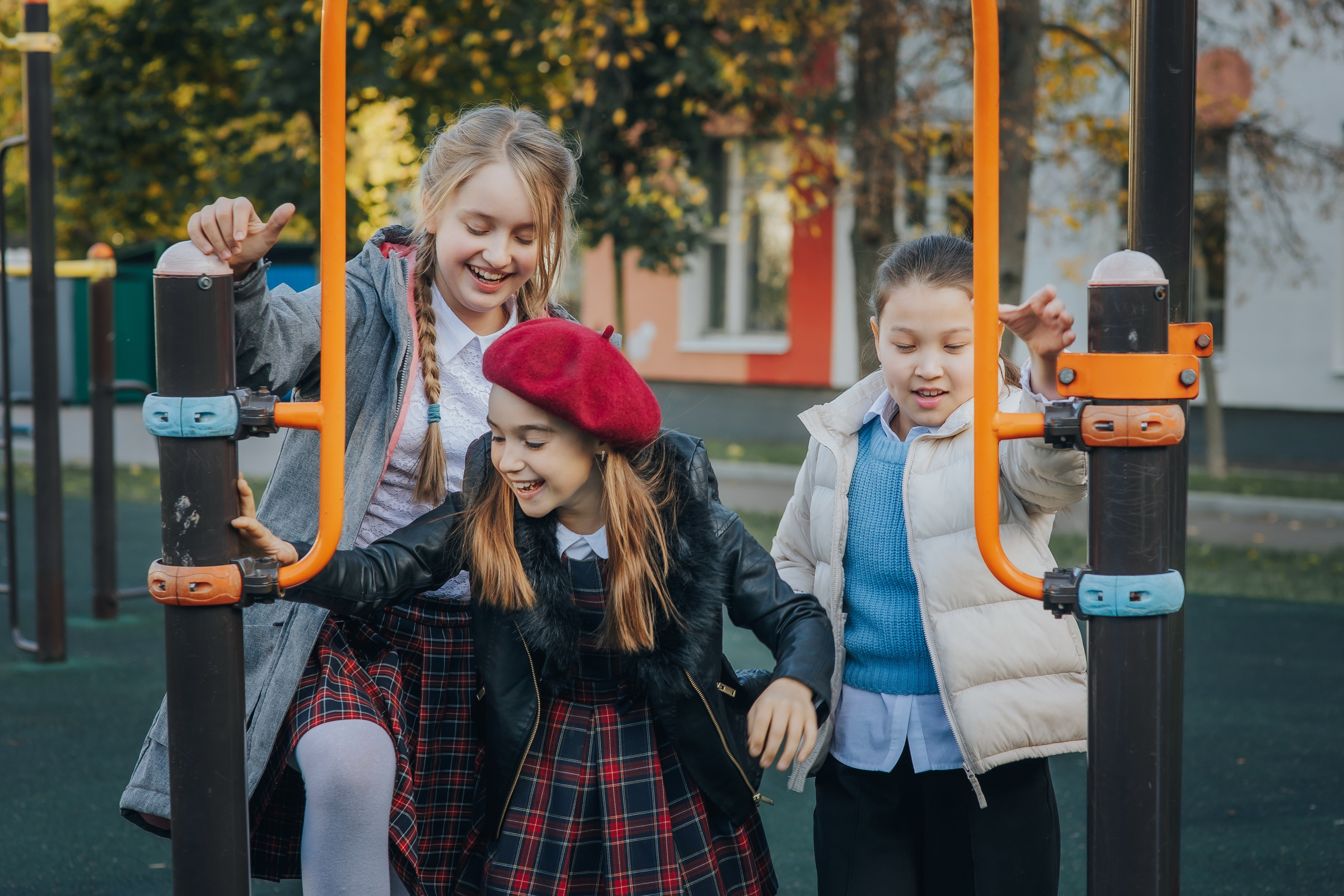 Осенняя съемка 4 класса для Выпускных альбомов. Семейный фотограф в Москве Наталья Чуб, заказать Фотокнигу