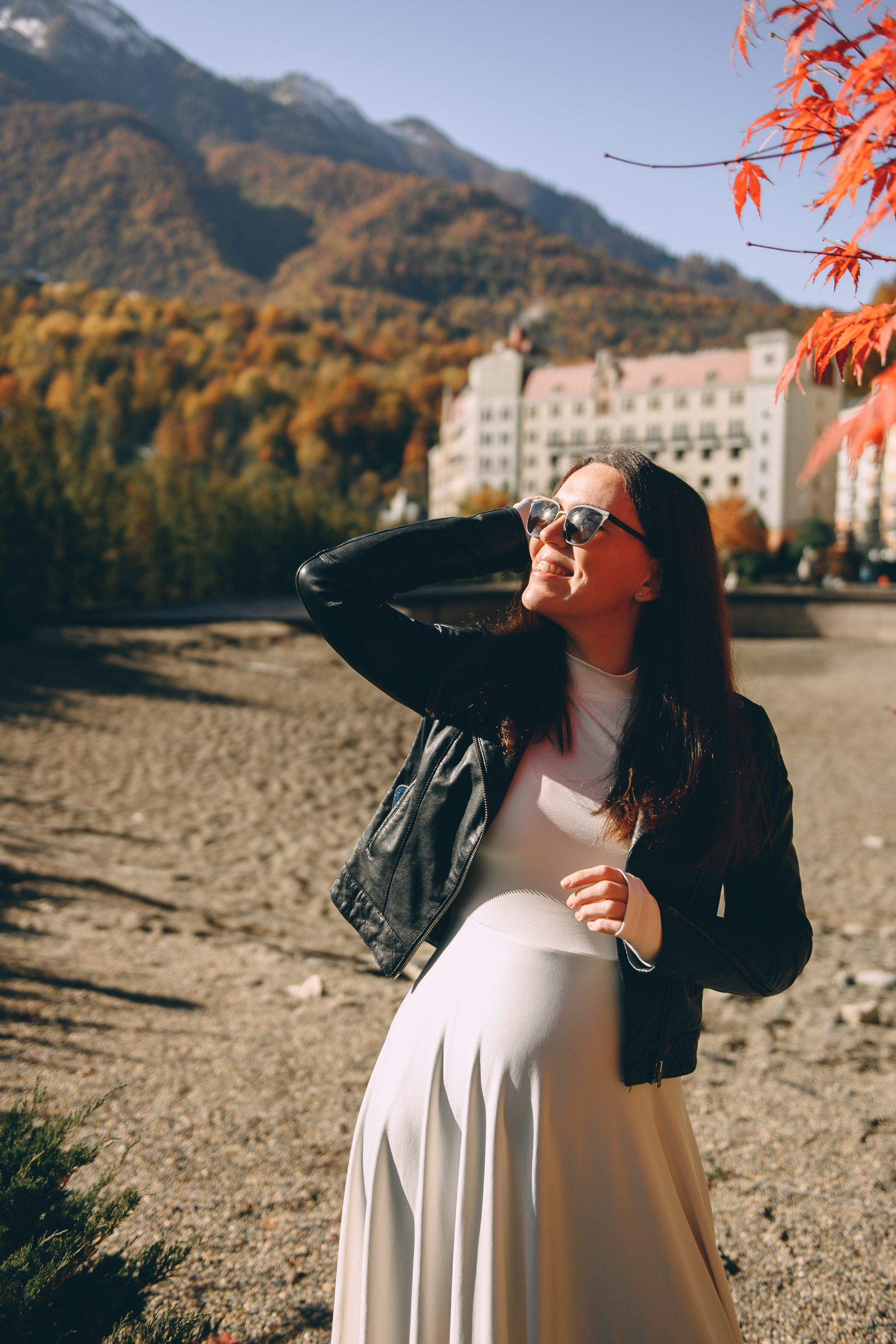 Беременность в горах. Свадебный и семейный фотограф София Невская