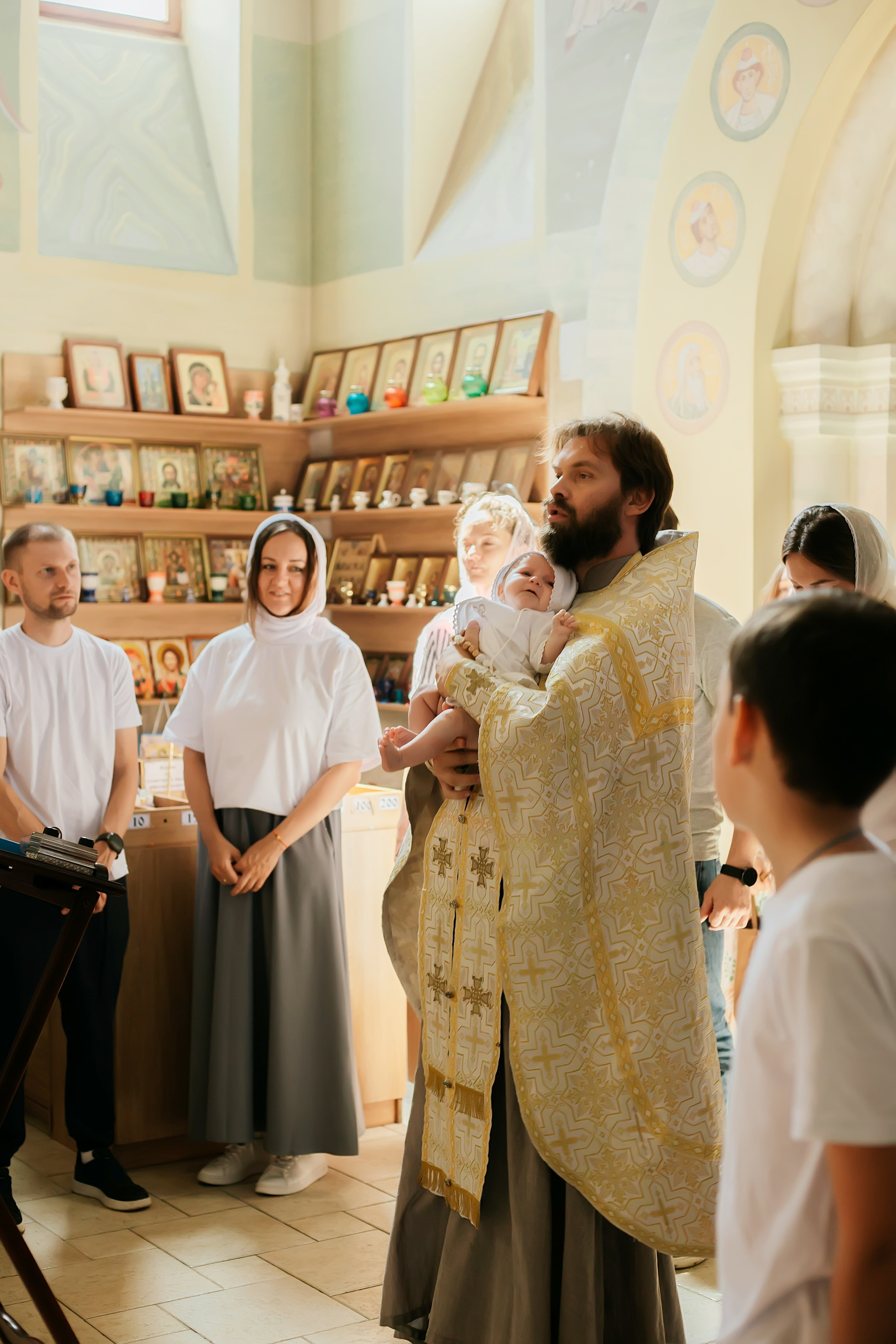 Крещение Валерии. Школьный и детский фотограф Старожилово