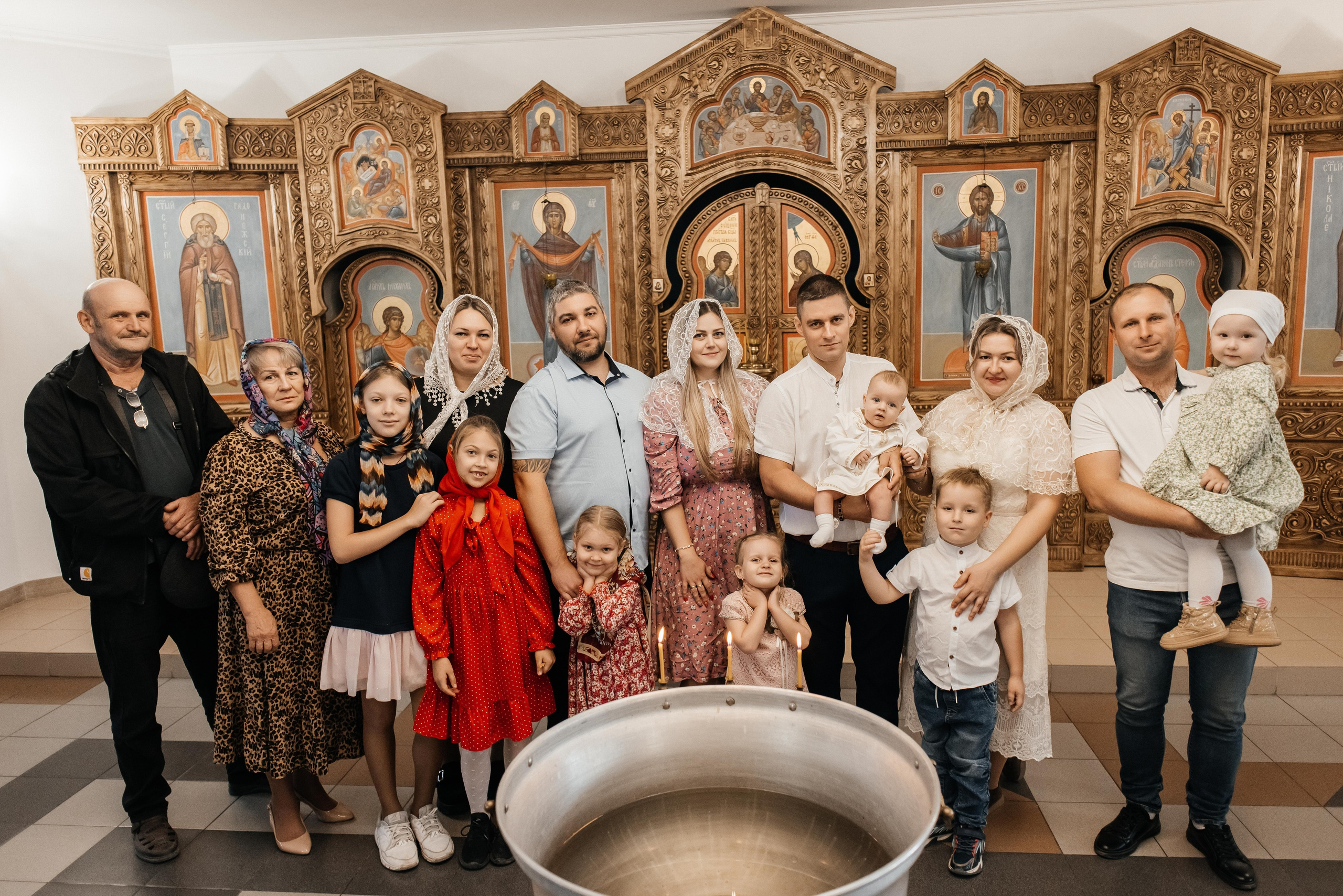 Крещение Ромы. Свадебный и семейный фотограф Яна Стражева. Волгоград, Москва