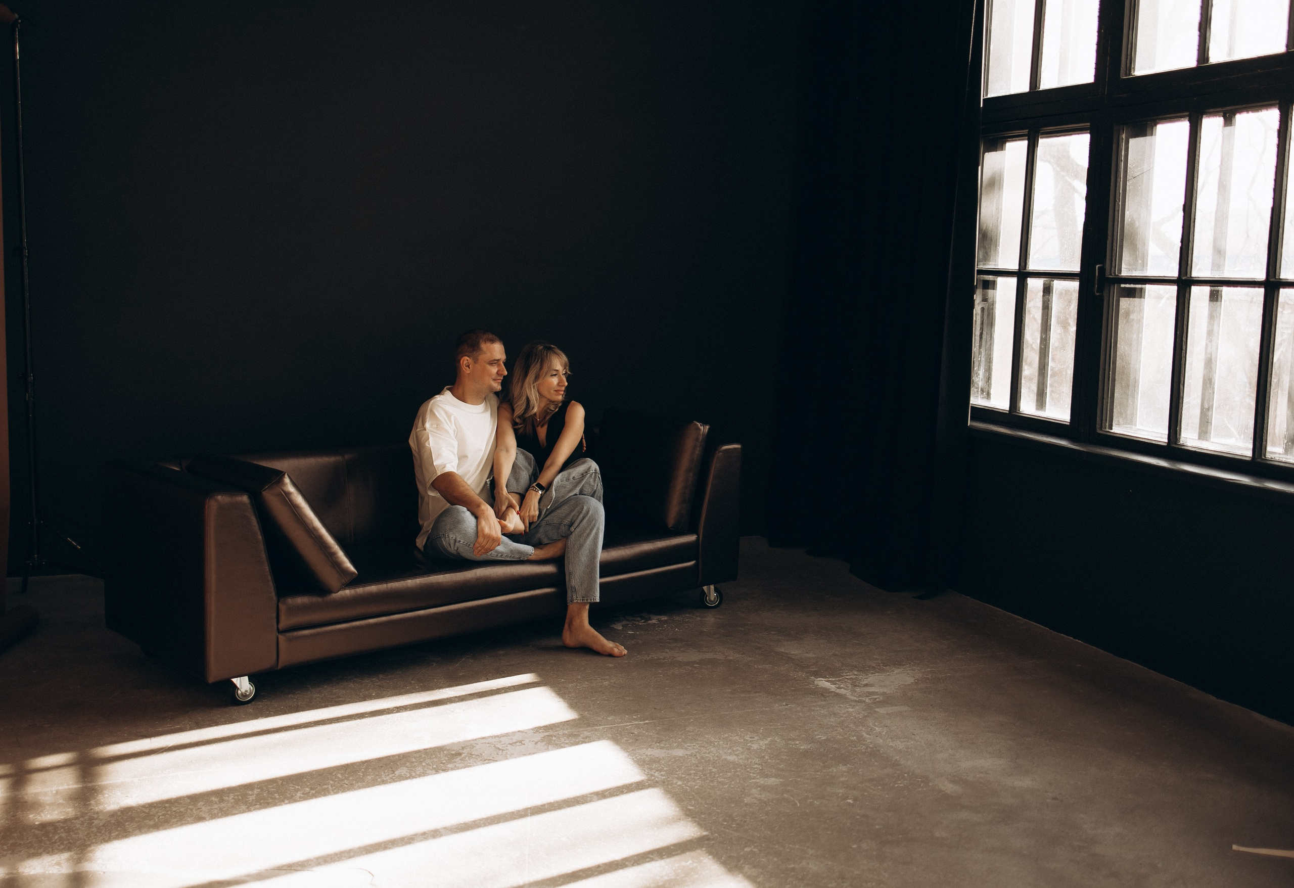 Игорь, Виктория и Макс — зал Натура. Семейный фотограф в Краснодаре Храмова Анна