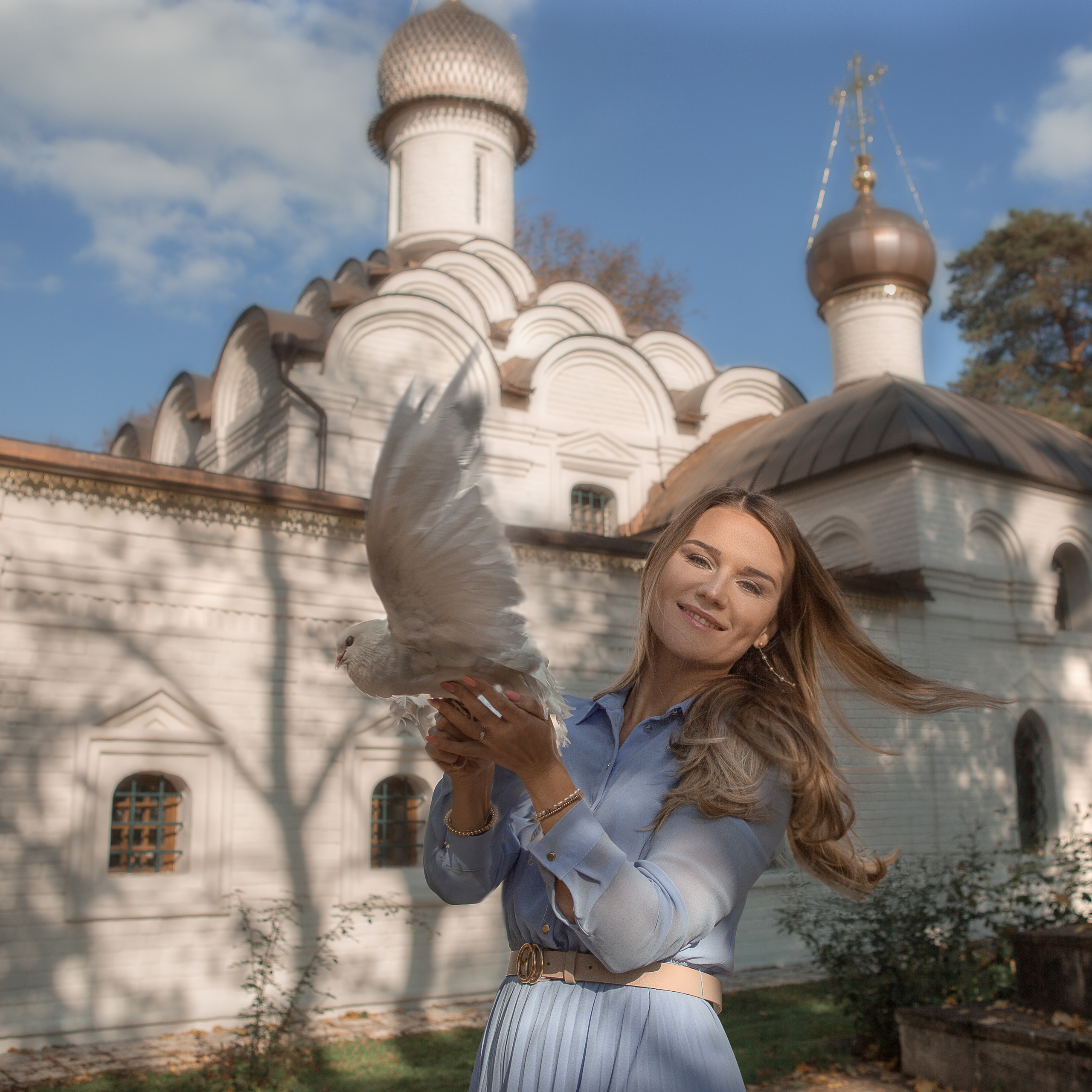 Фотопрогулка в Архангельском (с Екатериной). Фотограф на крестины