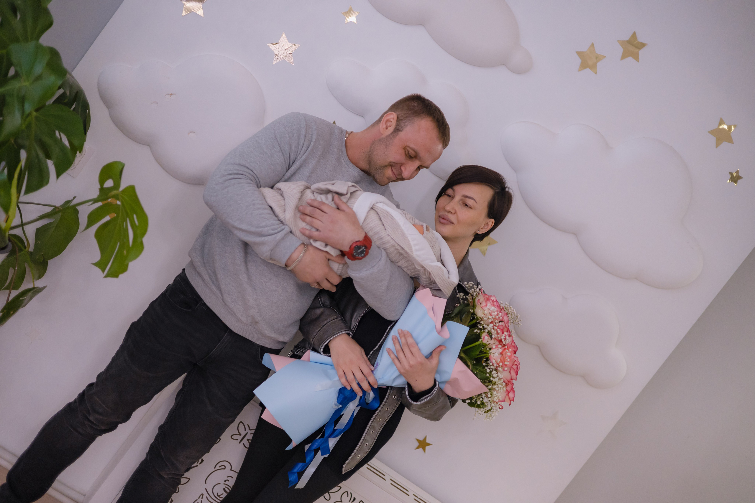 Выписка Даниила. Детский и семейный фотограф Евгения Вахнеева Москва Зеленоград