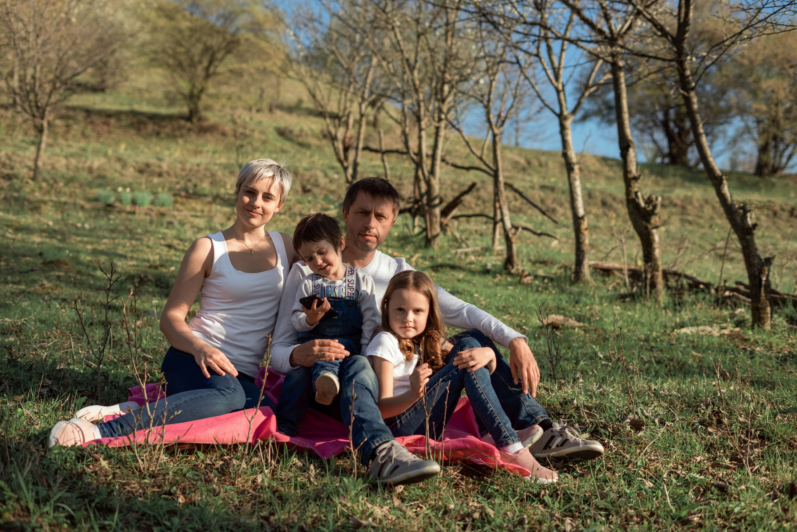 Семейная фотосессия для Елены и Дмитрия. Фотограф в Кисловодске Наталья Попова