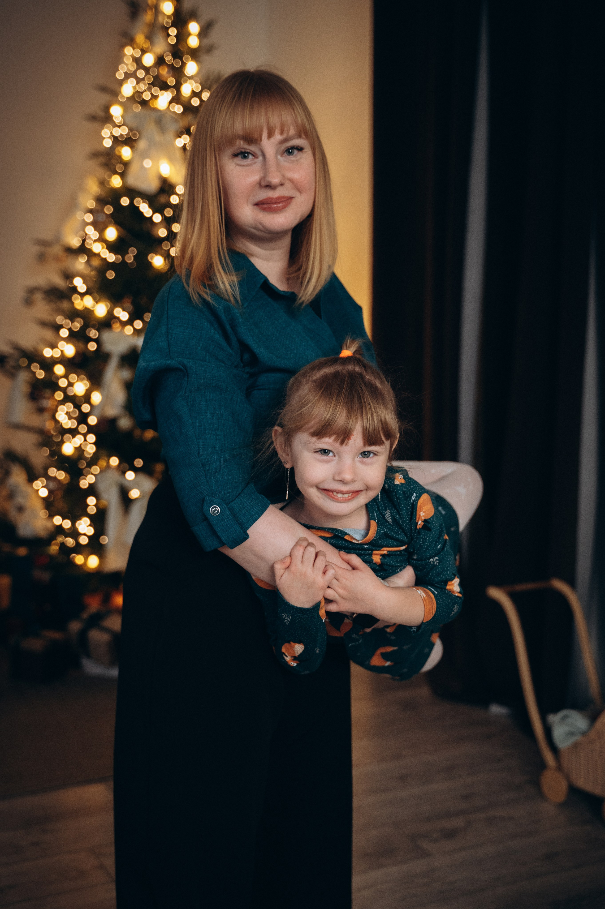 Новогодняя для Алёны семейная. Семейный фотограф в Минске Дарья Дреко