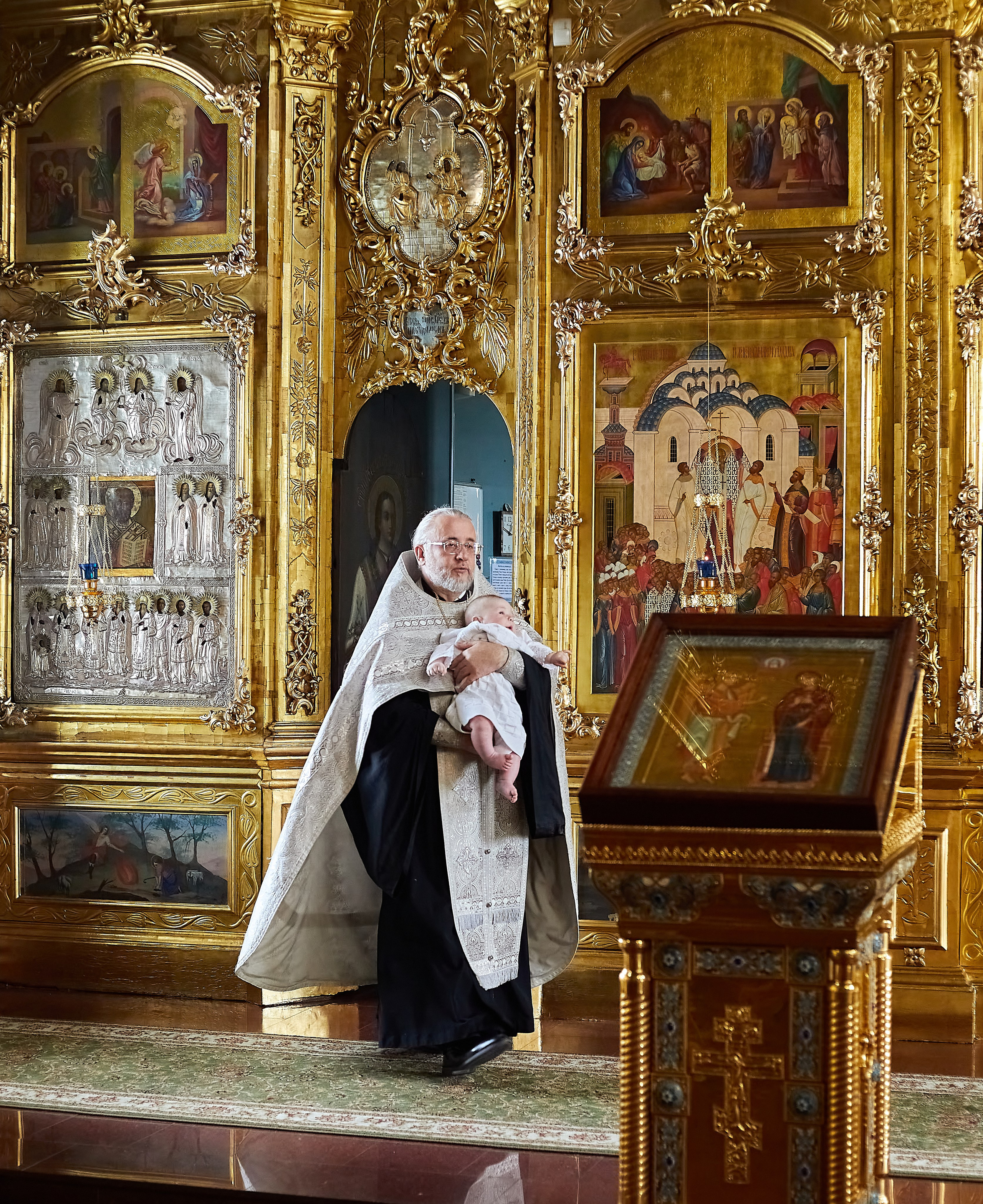Крещение Ярослава. Семейный и детский фотограф в Ярославле Юлия Галашина
