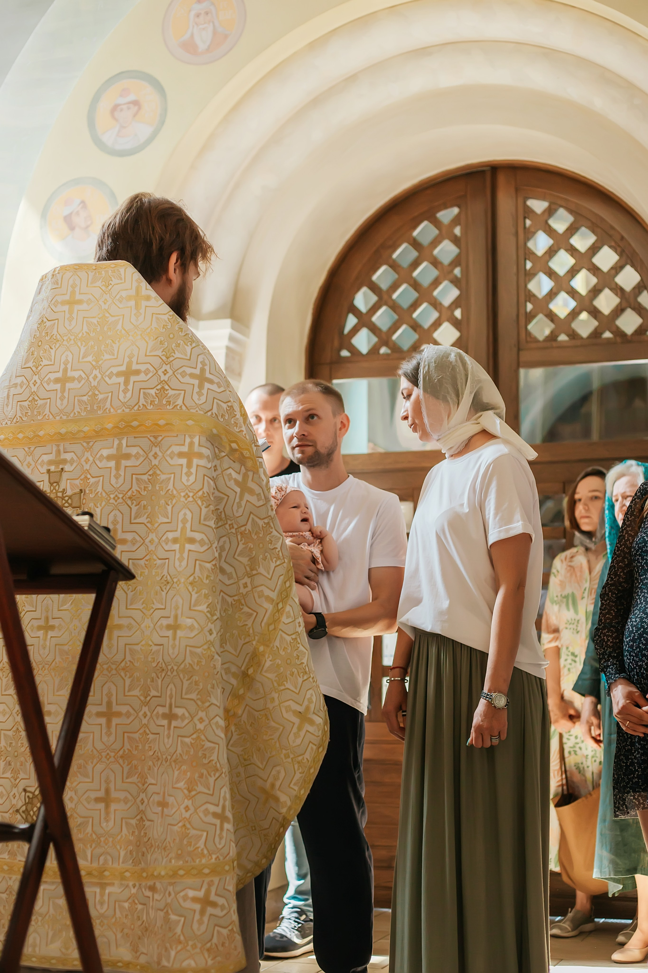Крещение Валерии. Школьный и детский фотограф Старожилово