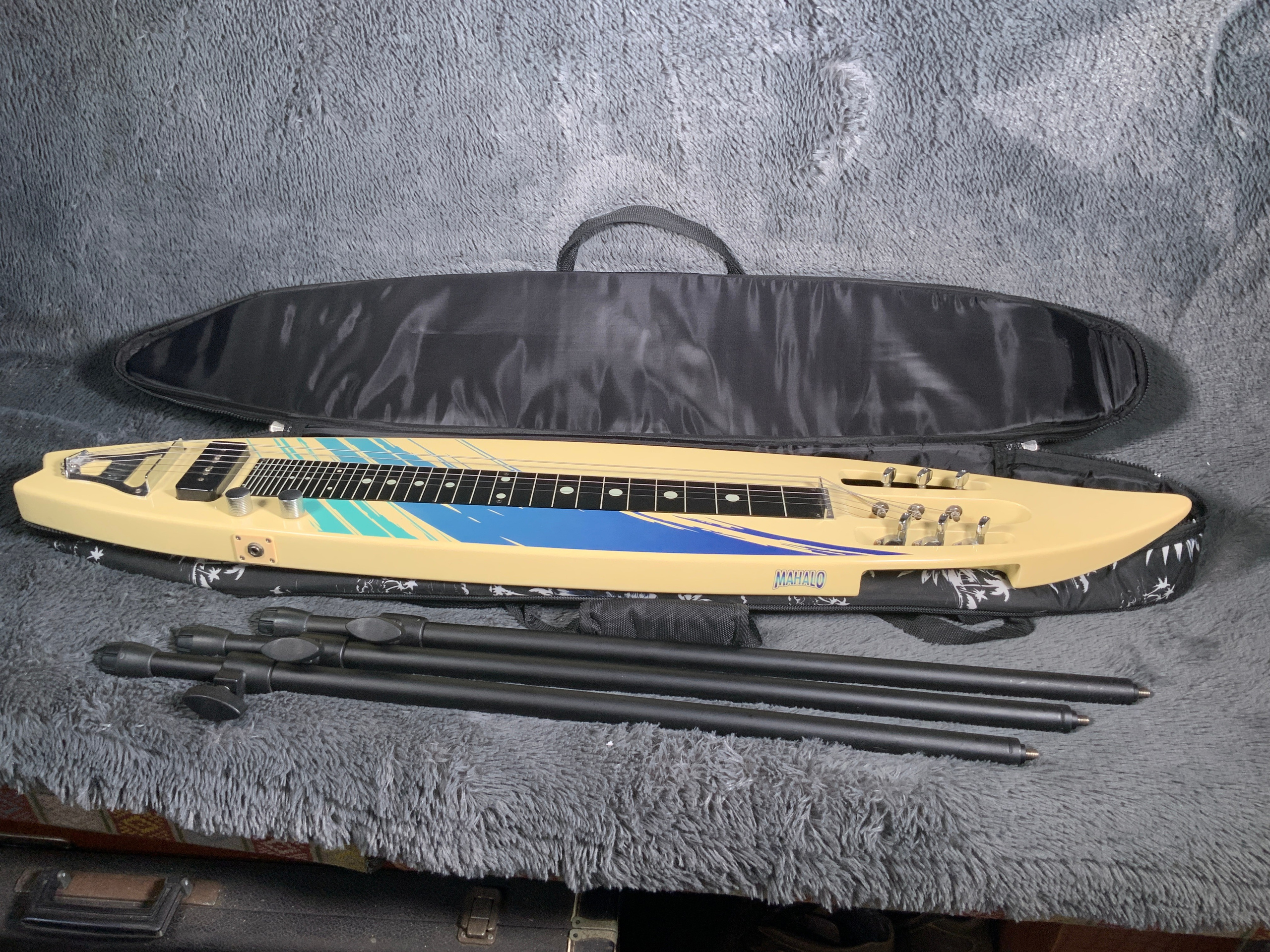 Mahalo Surfboard Lap Steel Guitar