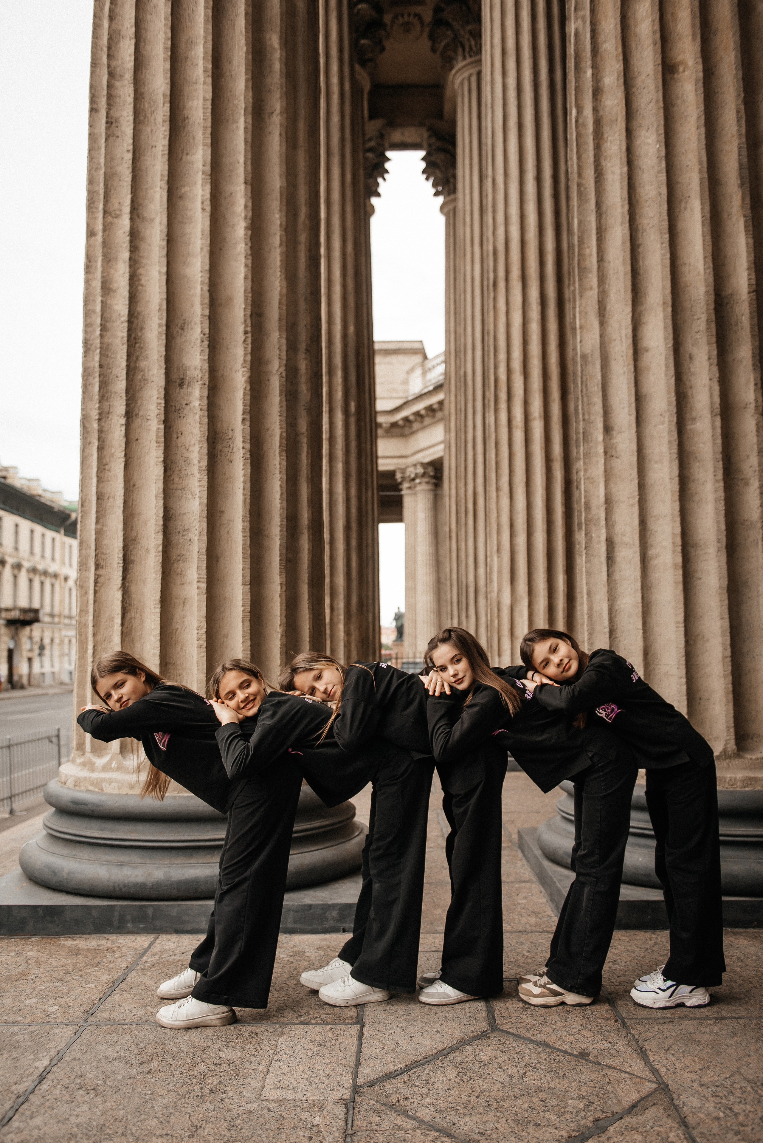 контент фотосъёмка для студии танца у Казанского собора