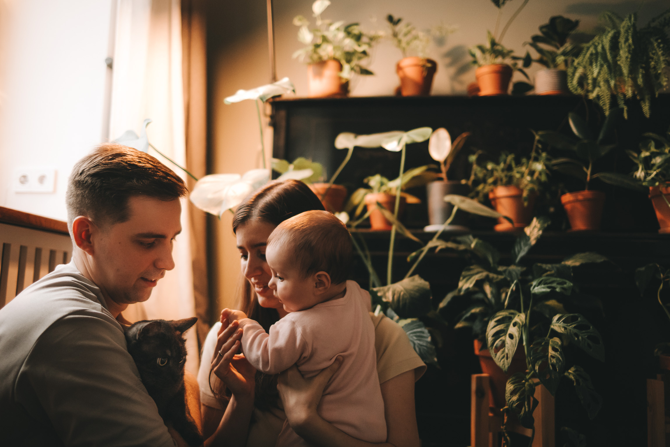 Маша 5 месяцев. Фотограф новорожденных в стиле lifestyle в Воронеже Юлия Ключникова