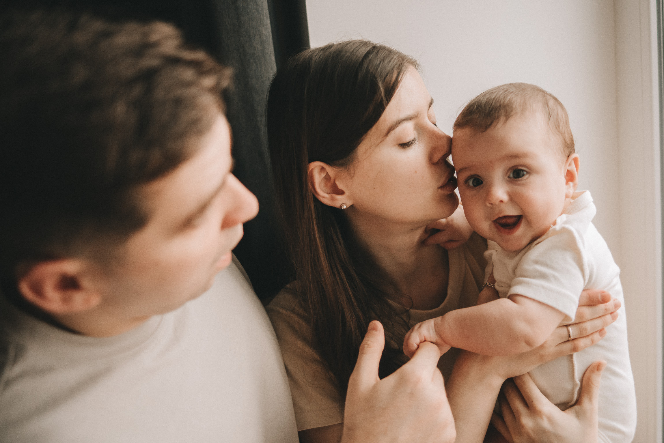 Маша 5 месяцев. Фотограф новорожденных в стиле lifestyle в Воронеже Юлия Ключникова