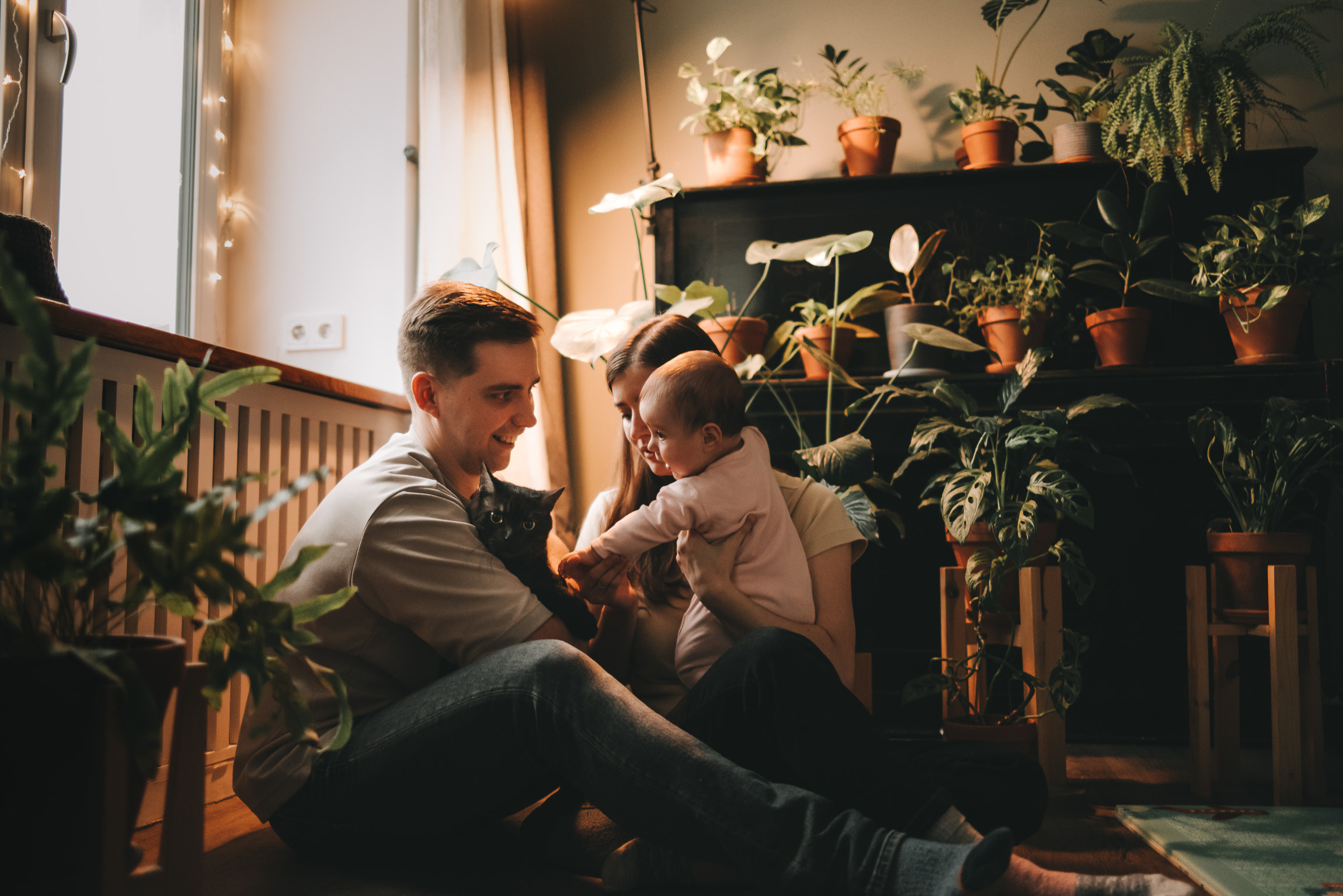 Маша 5 месяцев. Фотограф новорожденных в стиле lifestyle в Воронеже Юлия Ключникова