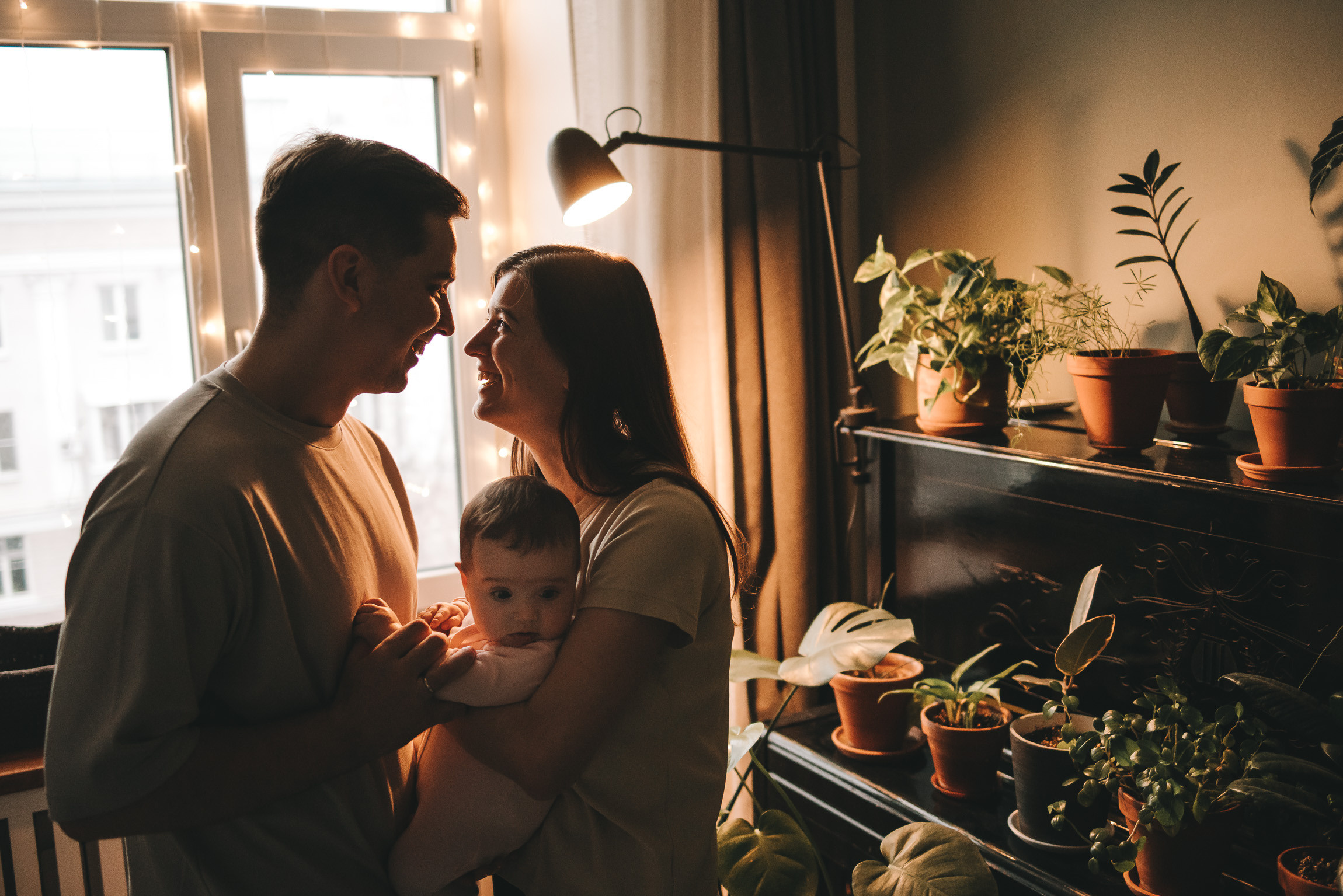 Маша 5 месяцев. Фотограф новорожденных в стиле lifestyle в Воронеже Юлия Ключникова